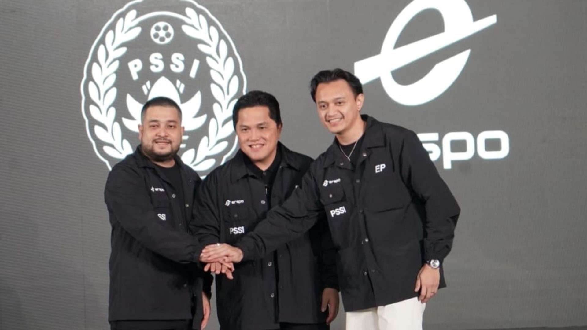 Ketua Umum PSSI Erick Thohir & Erspo