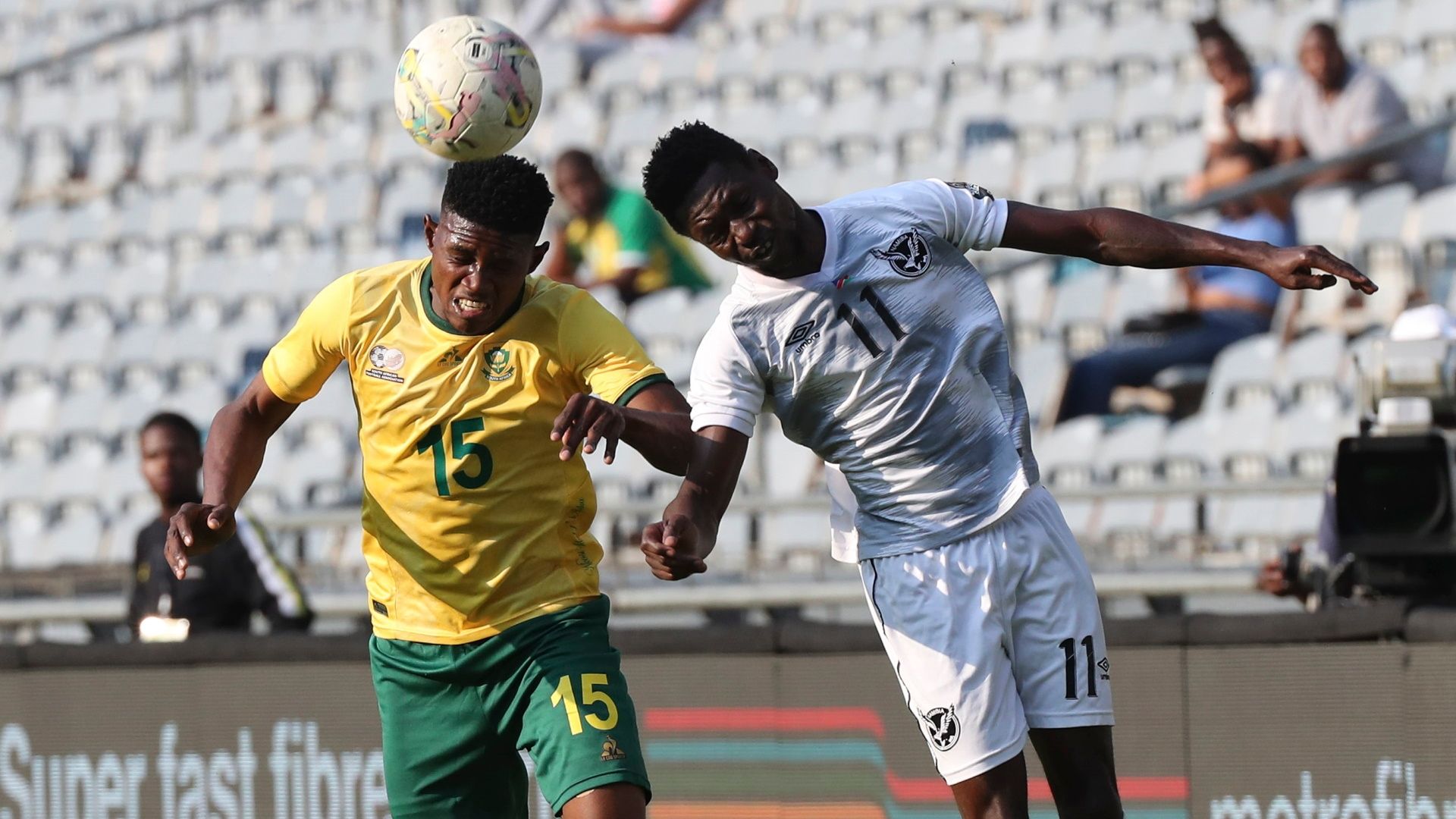 Bathusi Aubaas, Absalom Limbondi, Bafana Bafana vs Namibia, September 2023