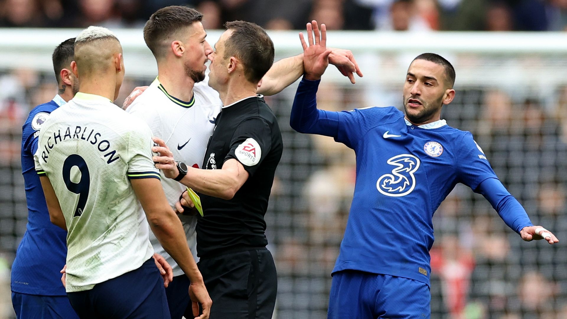 Hakim Ziyech Chelsea Tottenham 2022-23