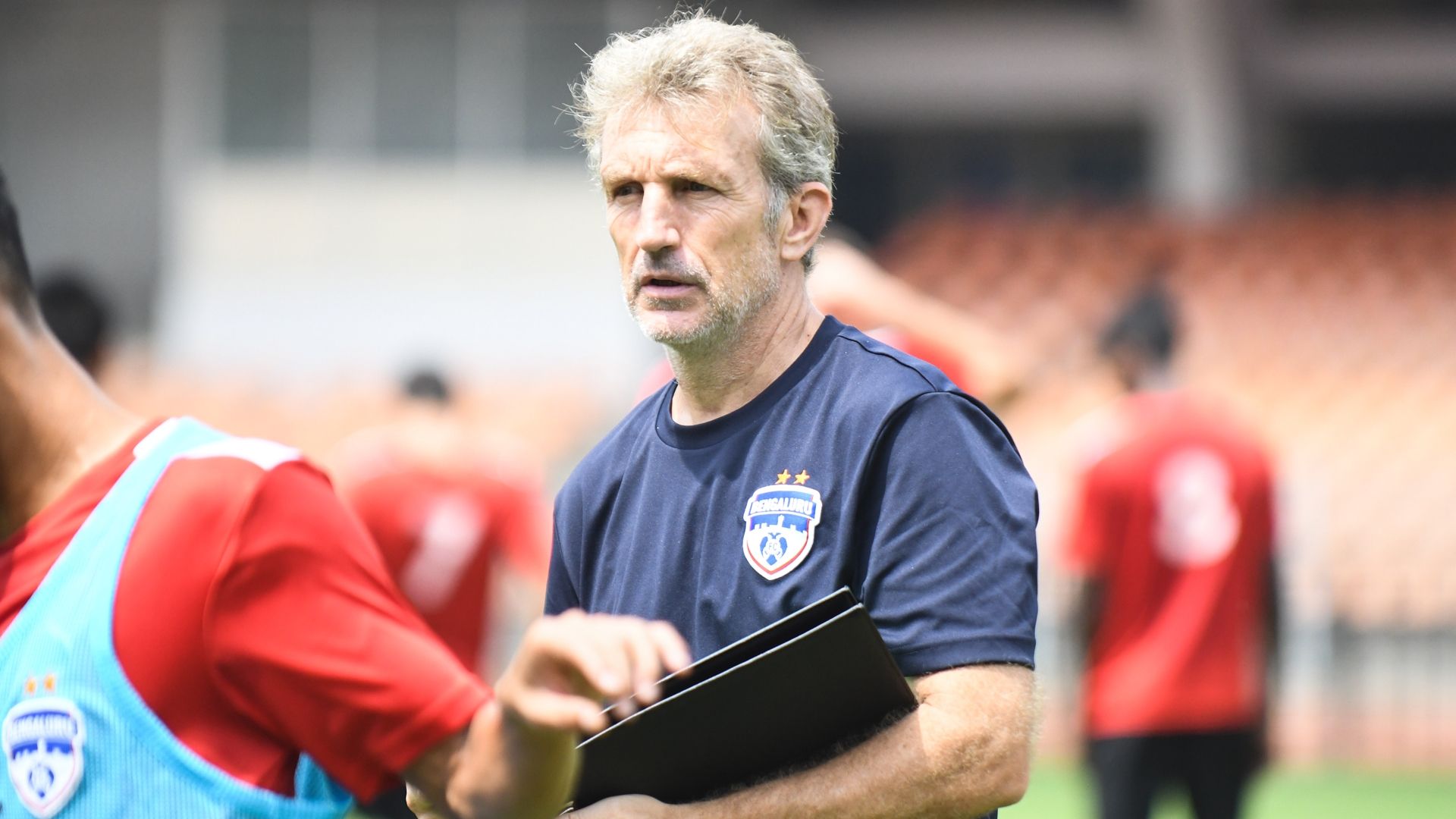 Albert Roca Bengaluru FC practice session