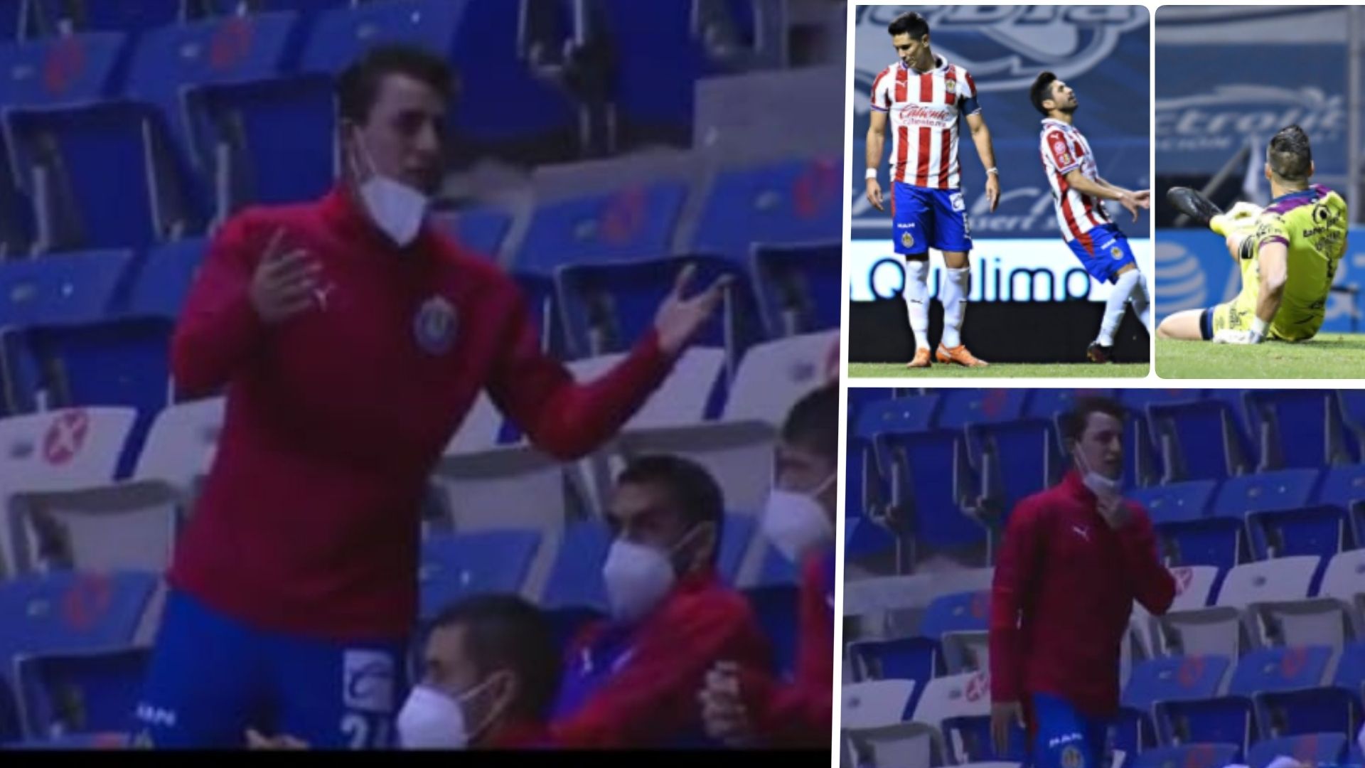 Penal Molina enojo Chicote