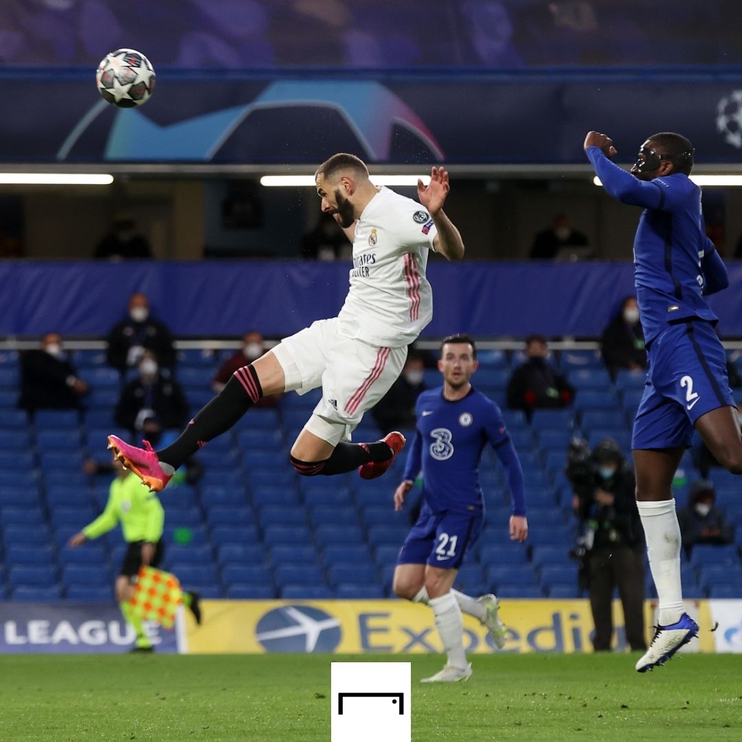Karim Benzema Real Madrid Chelsea Champions League 2021-22 GFX