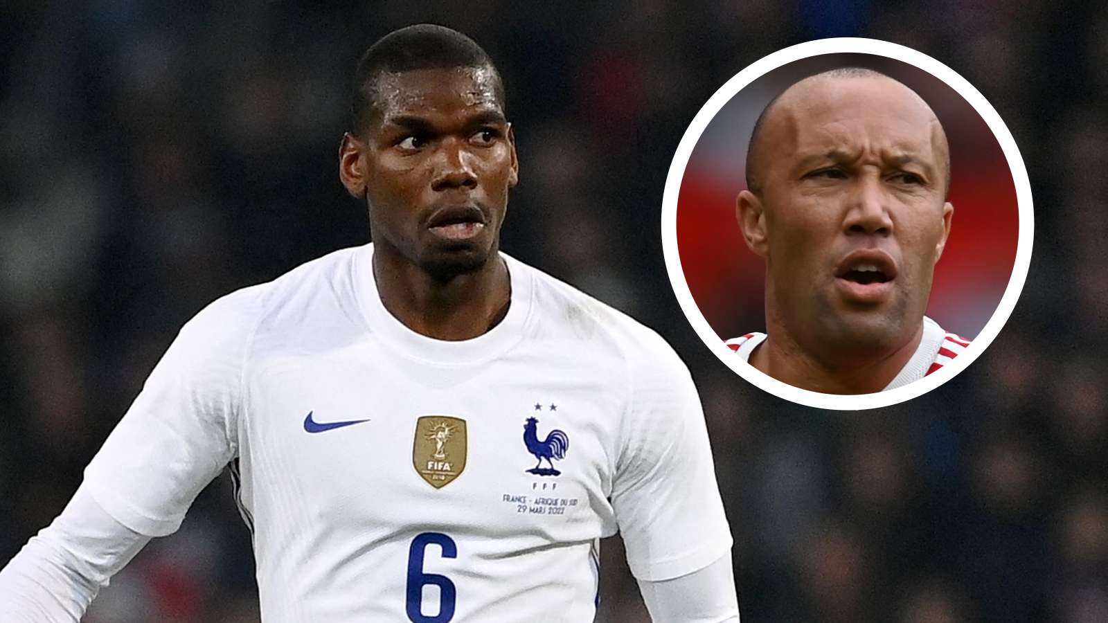 Equipe de France Paul Pogba Mikaël Silvestre