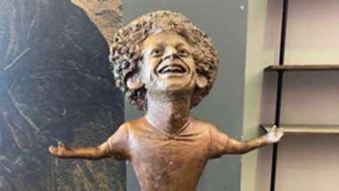 Mohamed Salah statue