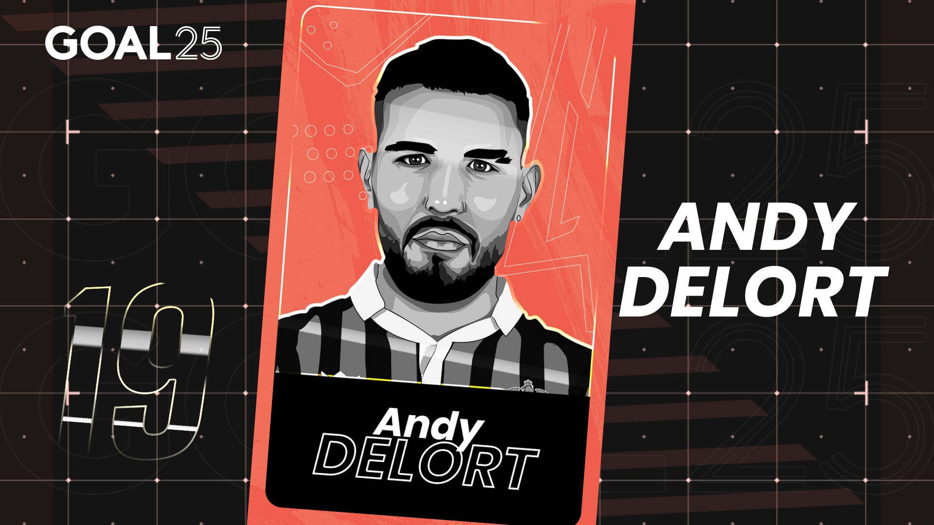 GOAL 25 2021 GFX #19 ANDY DELORT MONTPELLIER ALGERIA