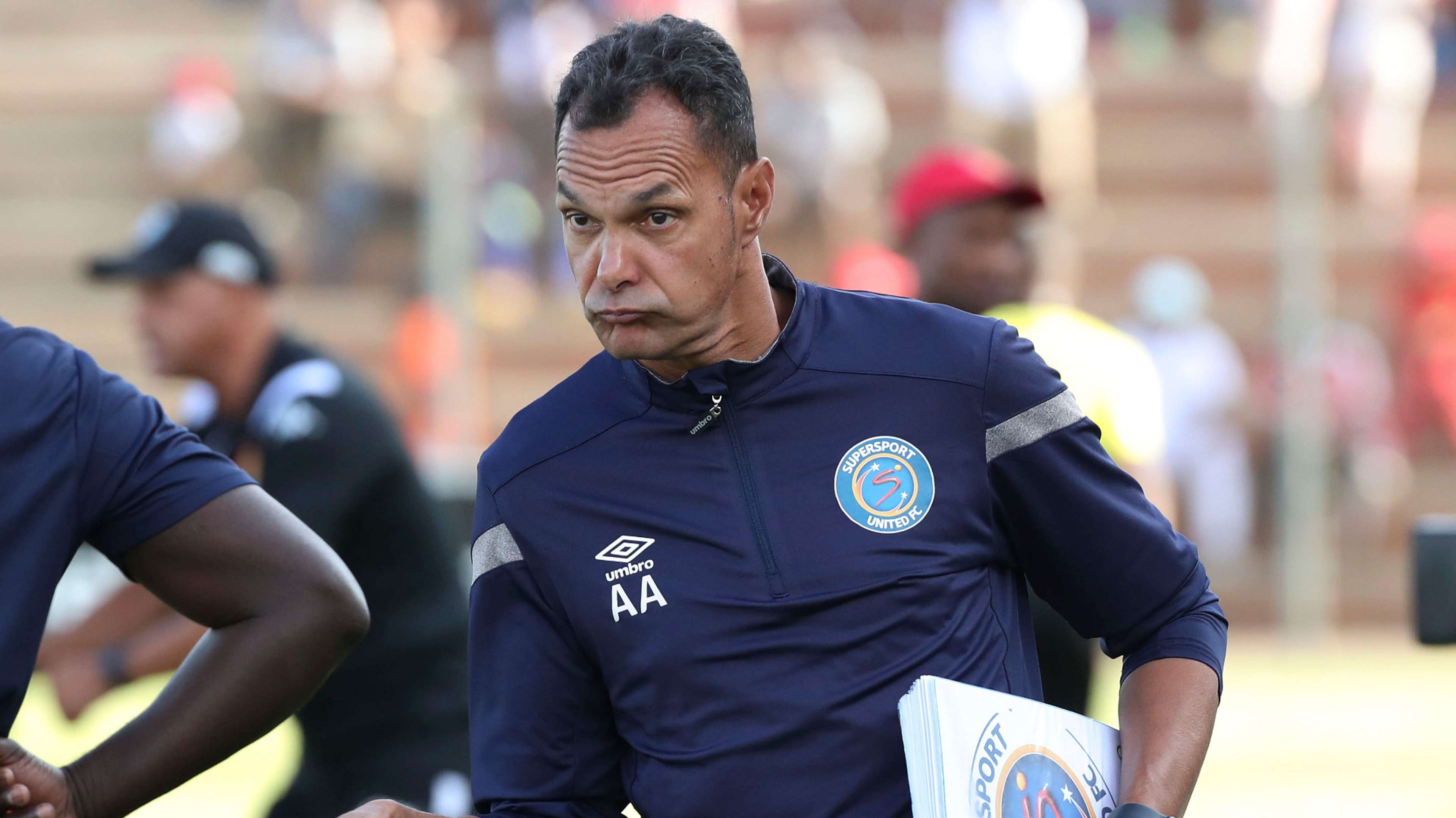 Andre Arendse, assistant coach of SuperSport United, March 2020