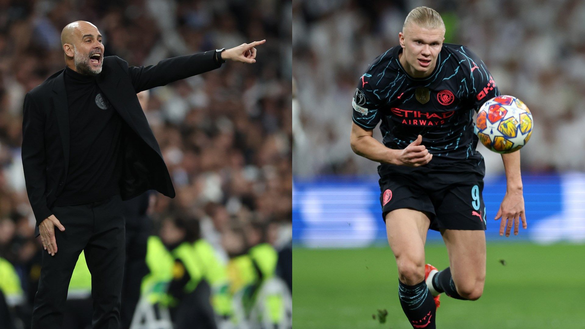 Guardiola Haaland split City Madrid