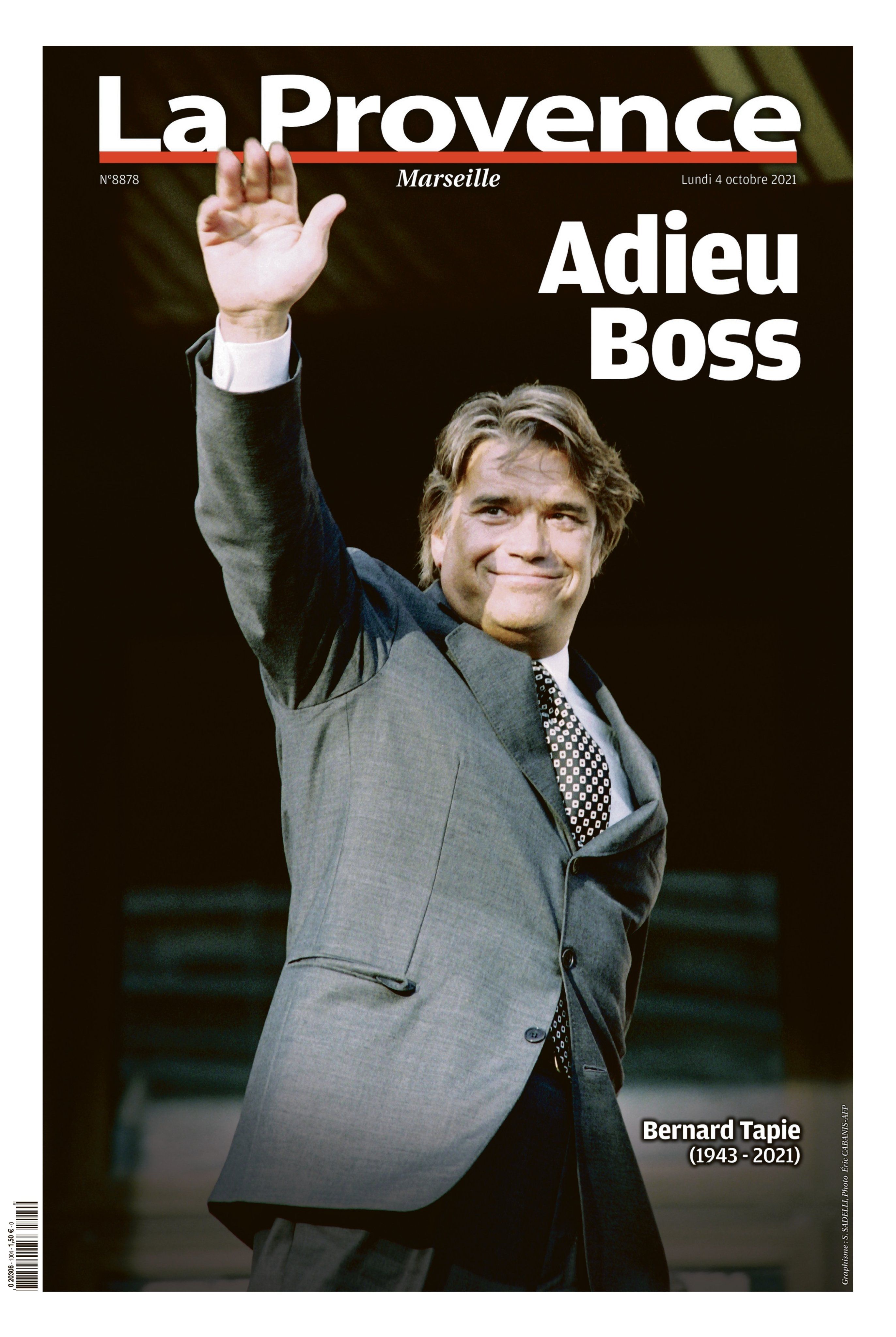 La Provence - Bernard Tapie.