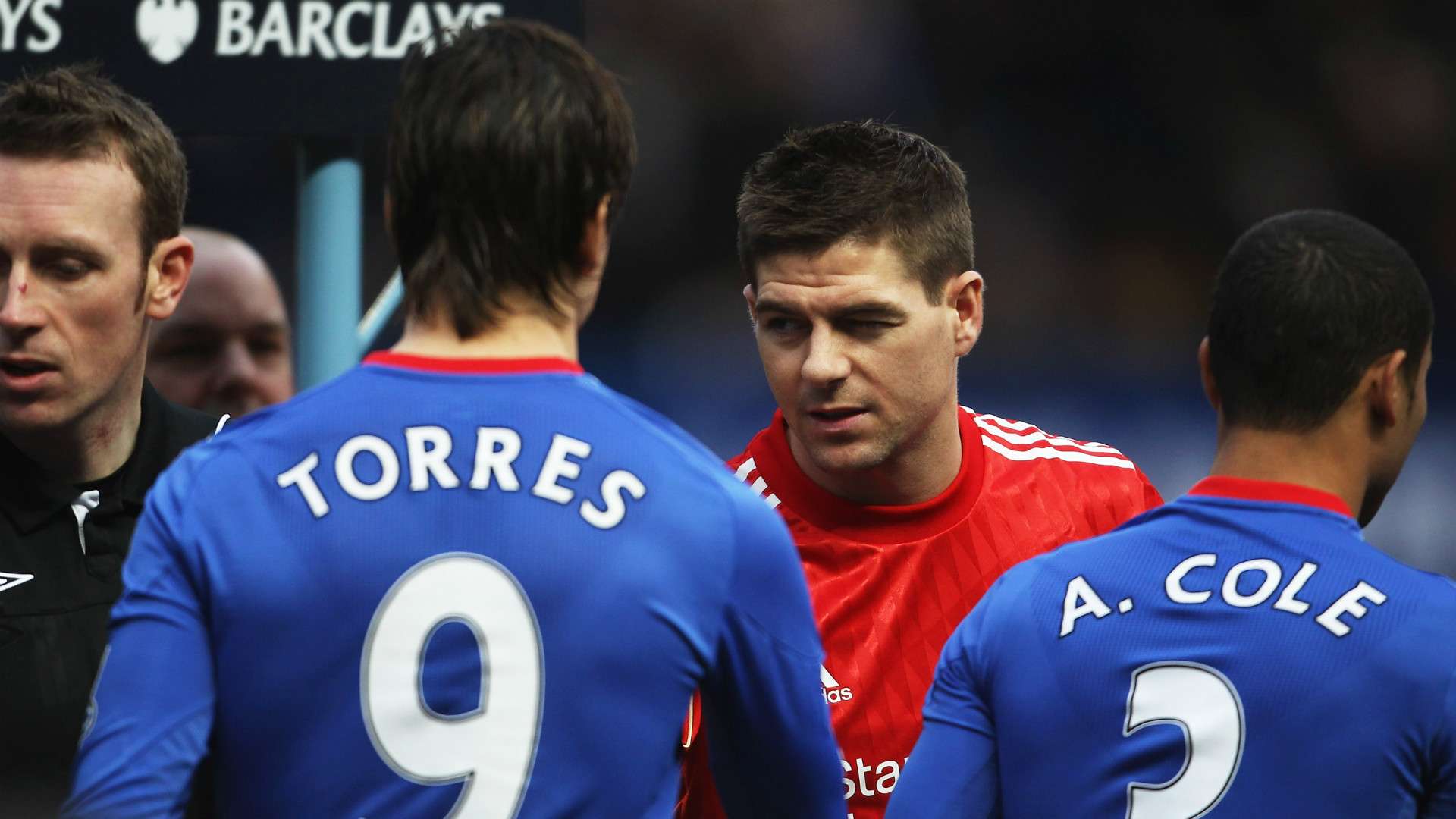 Steven Gerrard Fernando Torres Liverpool Chelsea Premier League