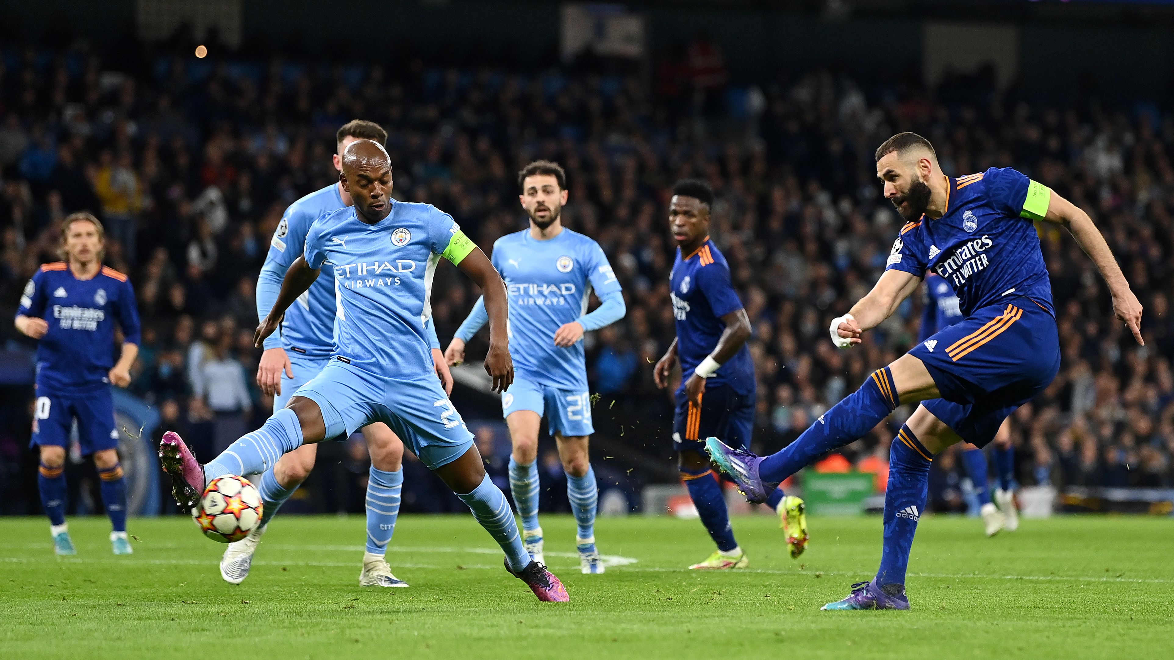 Manchester City x Real Madrid, Champions 2021/22, 26042022