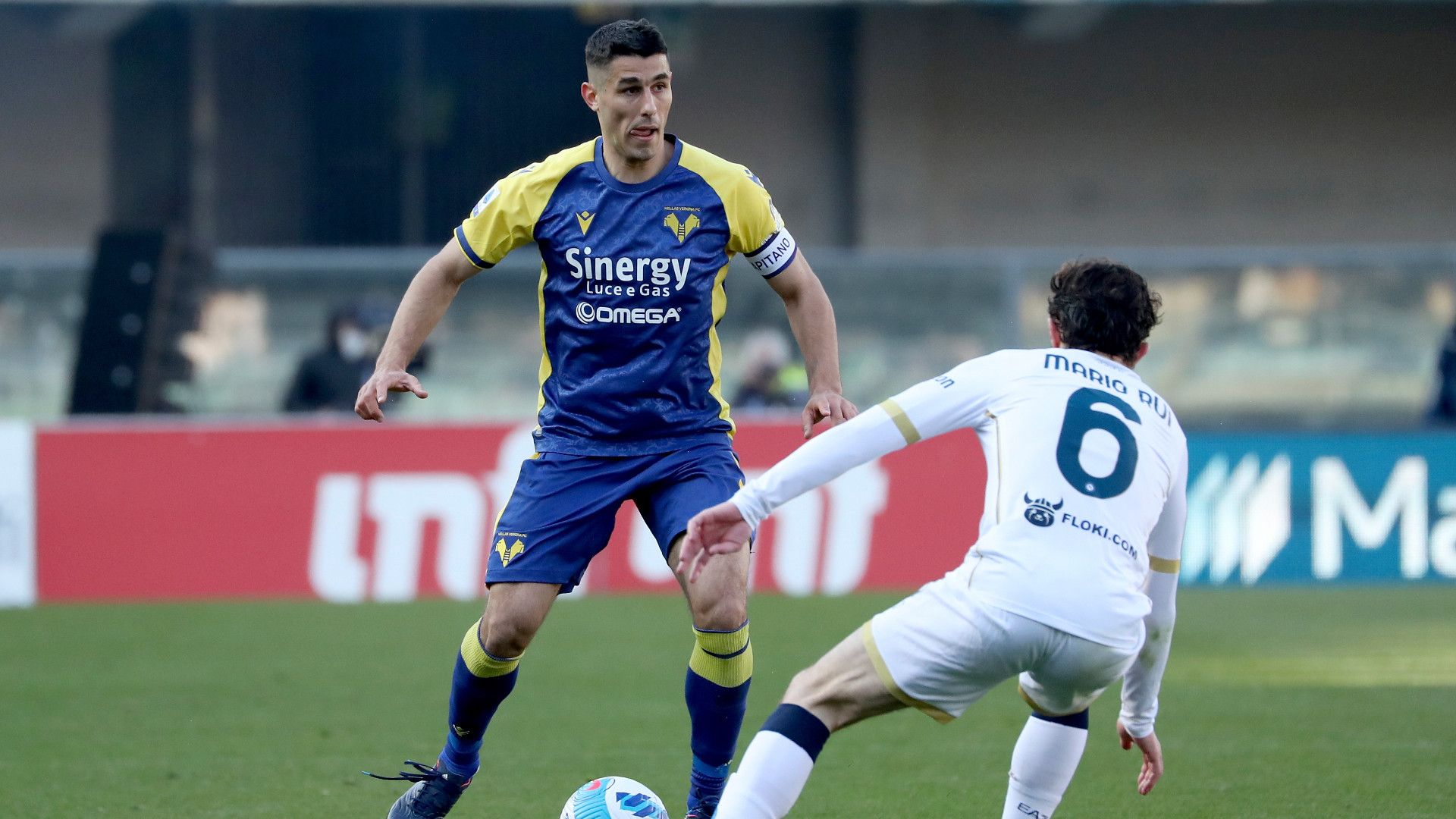 Davide Faraoni Mario Rui Verona Napoli Serie A