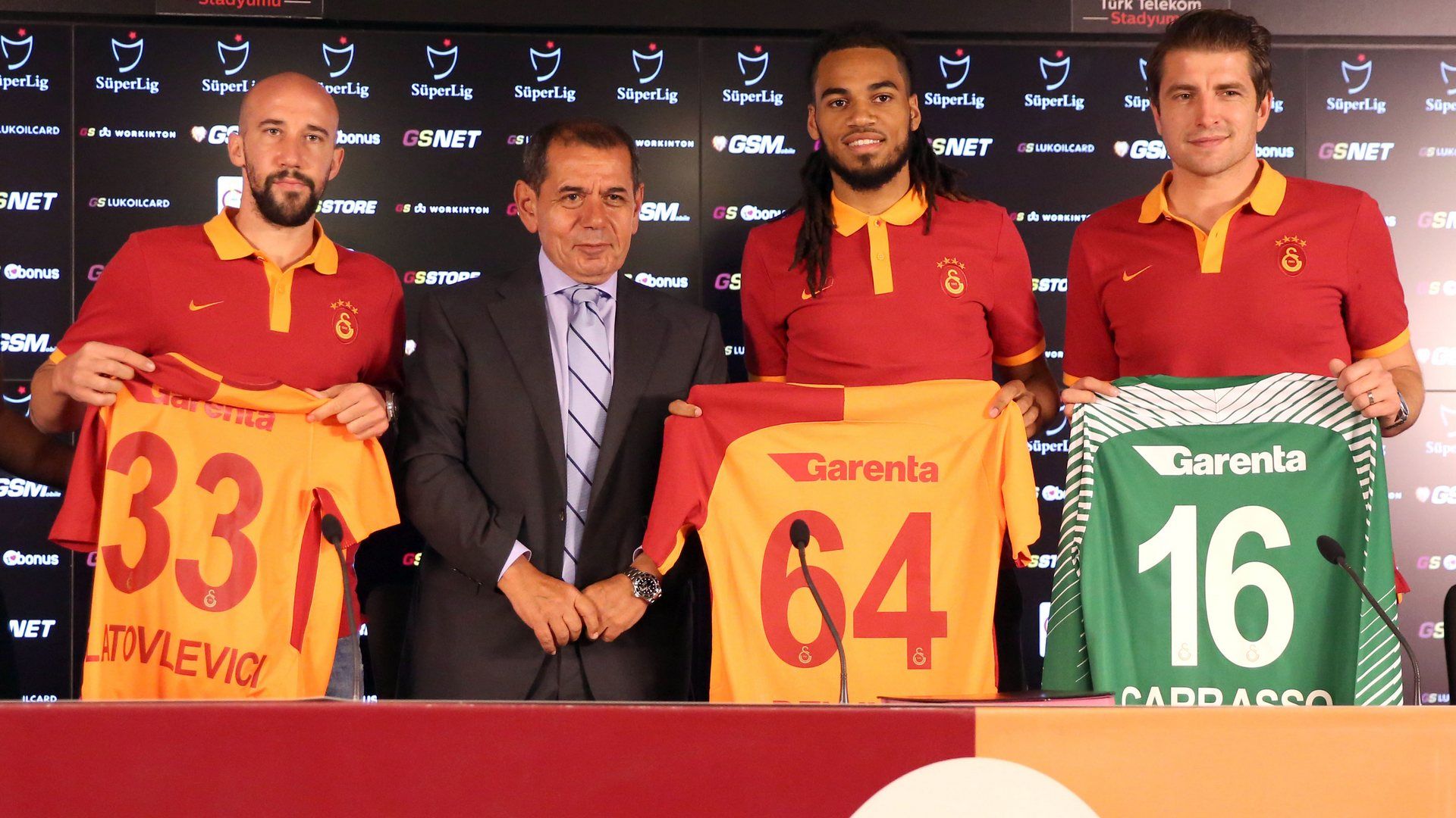 Latovlevici Dursun Ozbek Jason Denayer Cedric Carrasso