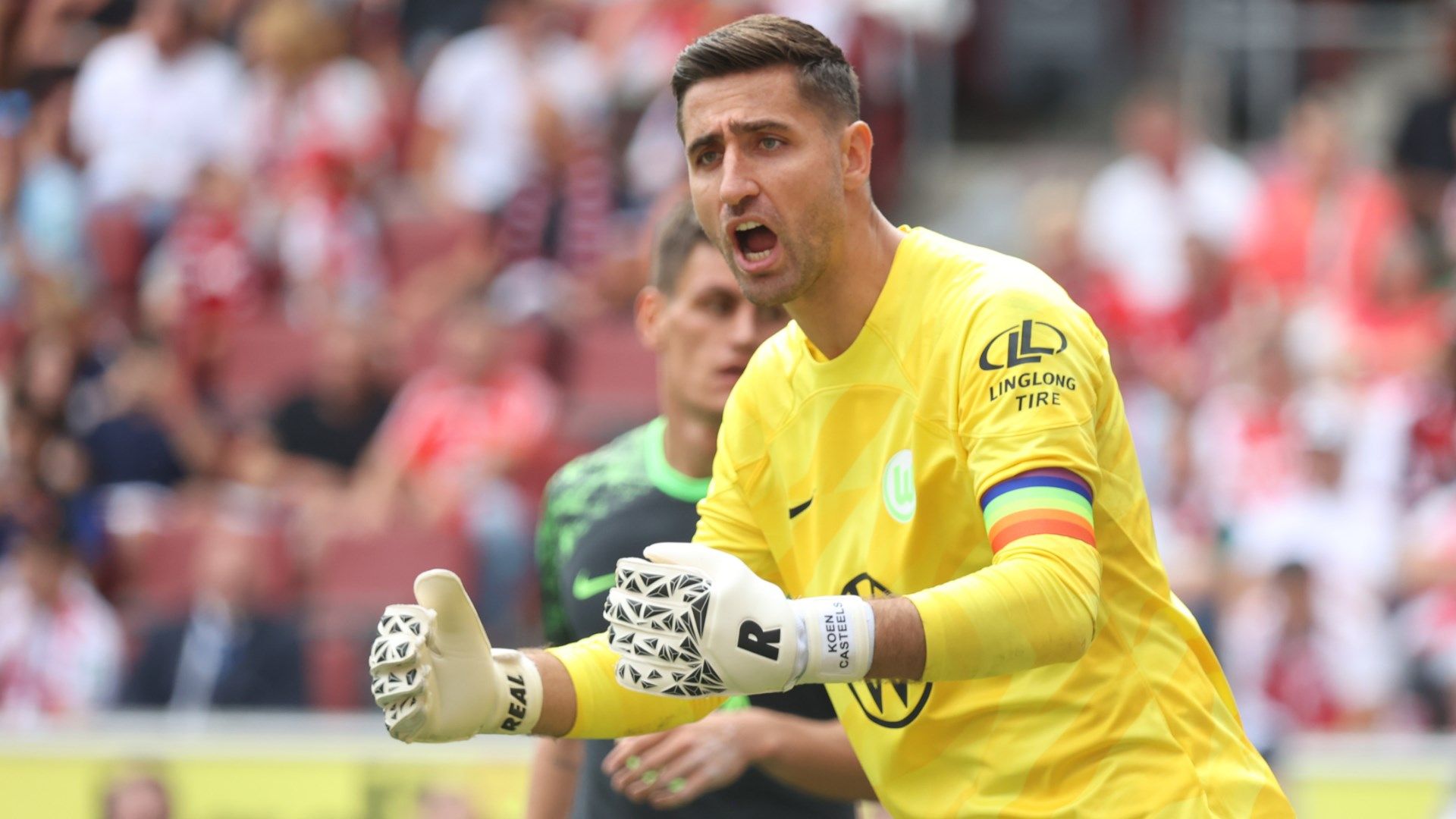 Koen Casteels Wolfsburg Bundesliga 082023