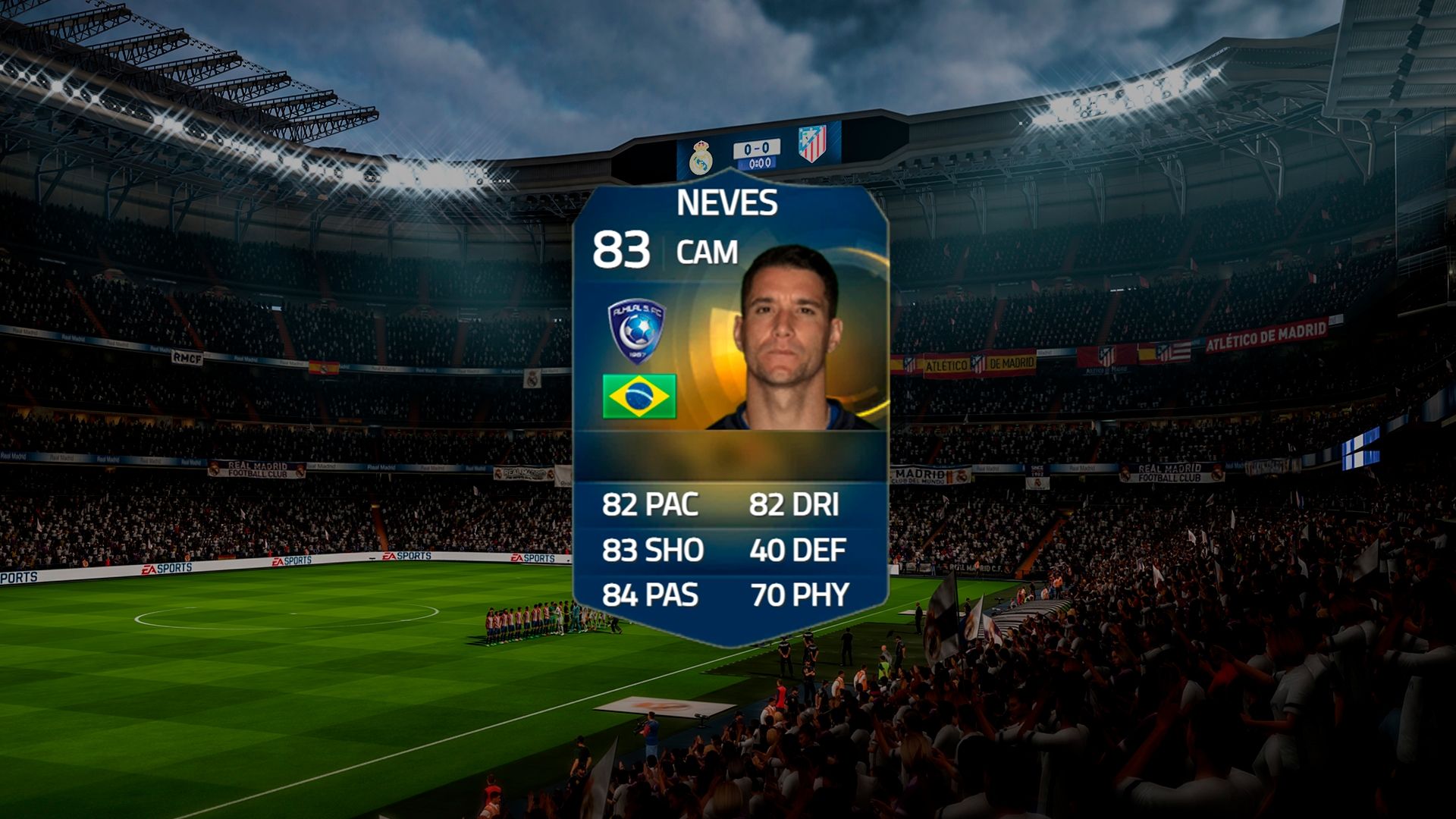 Tiago Neves no FIFA Ultimate Team