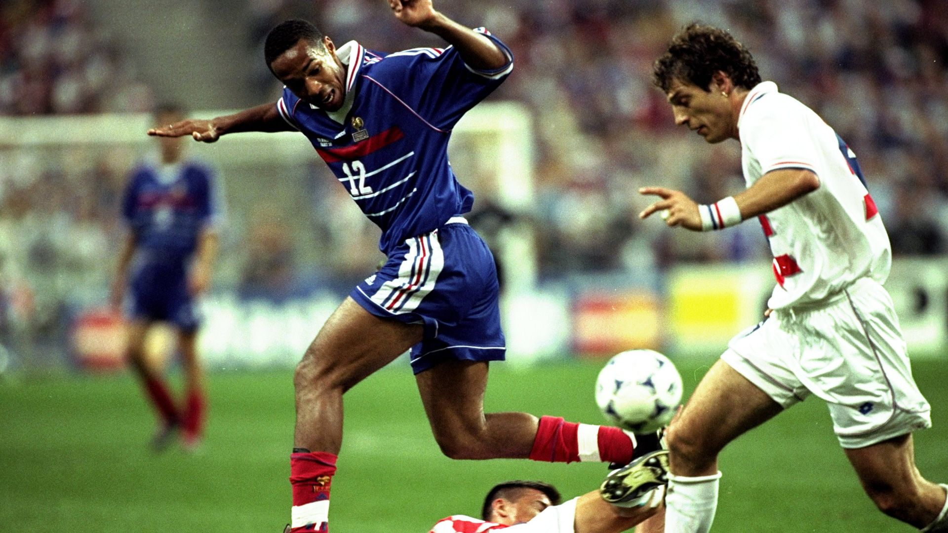 Frankreich Kroatien 08071998