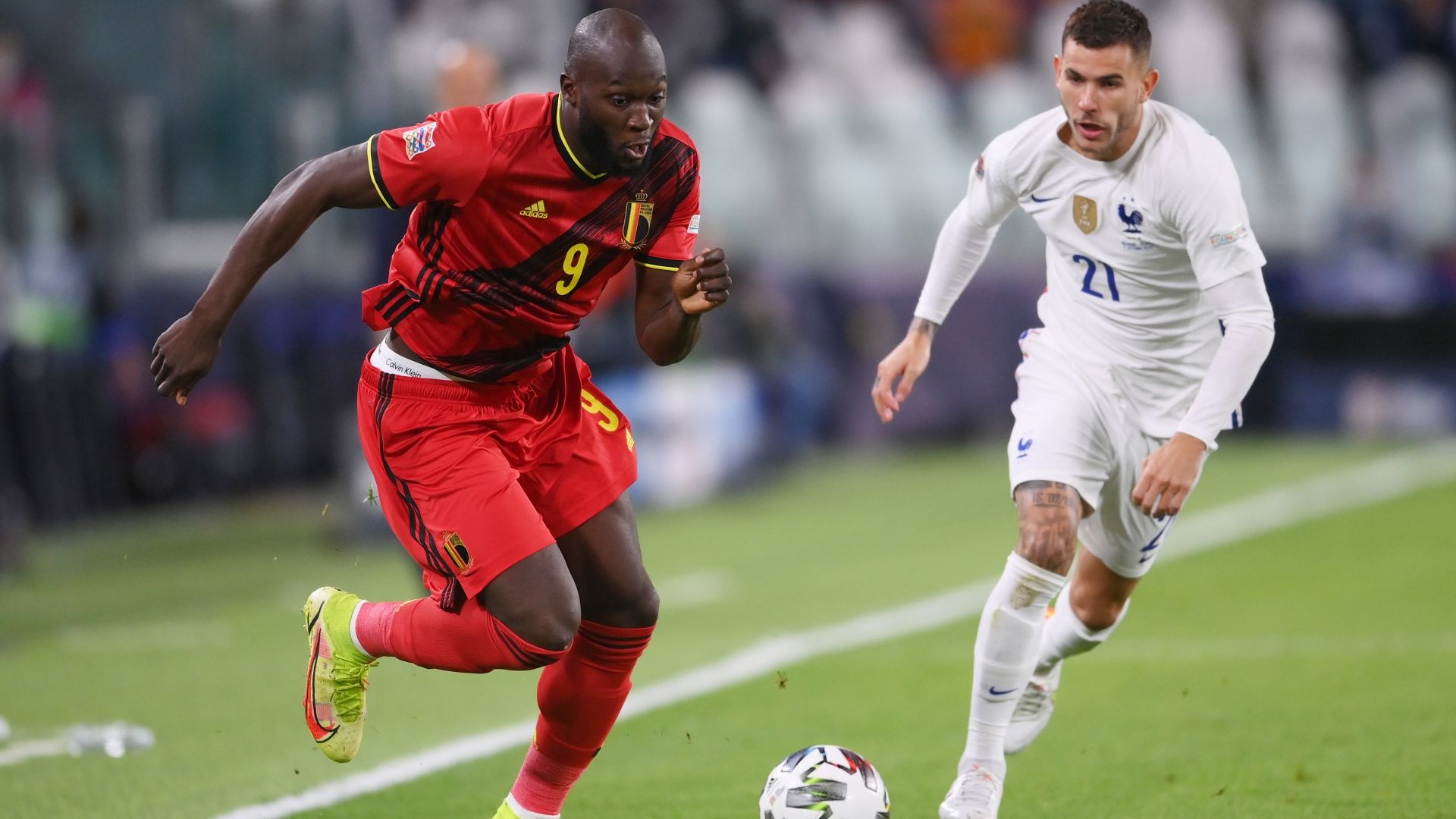 Romelu Lukaku Belgium Lucas Hernandez France