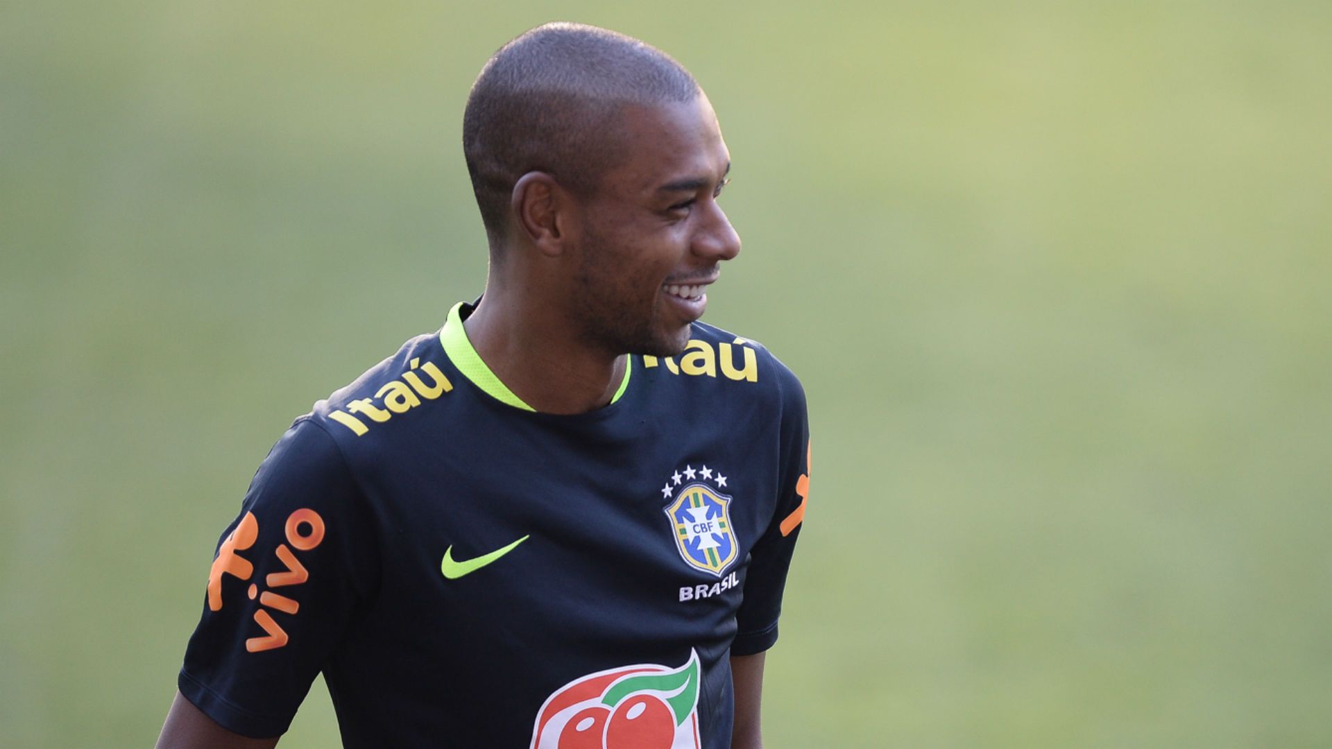 Fernandinho Brasil Seleção treino 14 11 2016