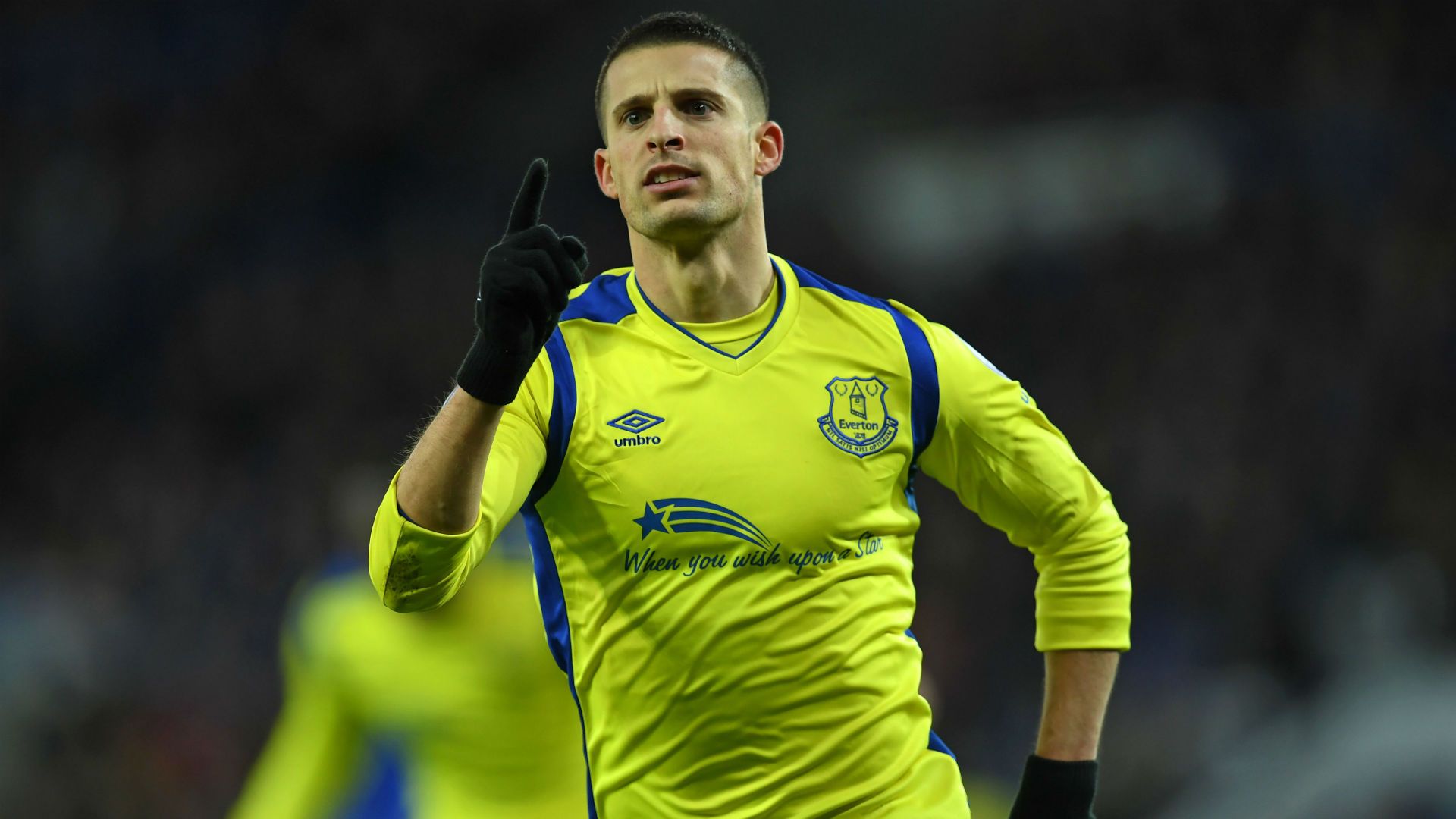 Kevin Mirallas Premier League Leicester v Everton 261216