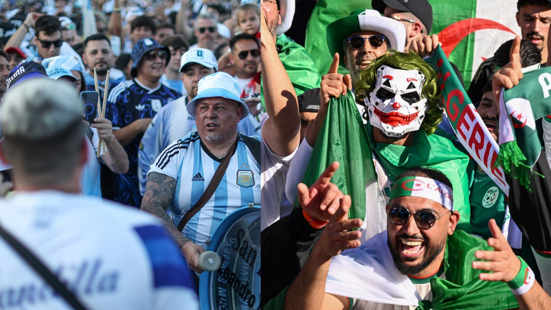 Argentina Algeria Fans