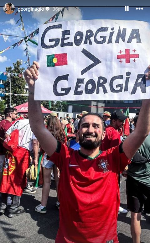Georgina Rodriguez Instagram Portugal fans