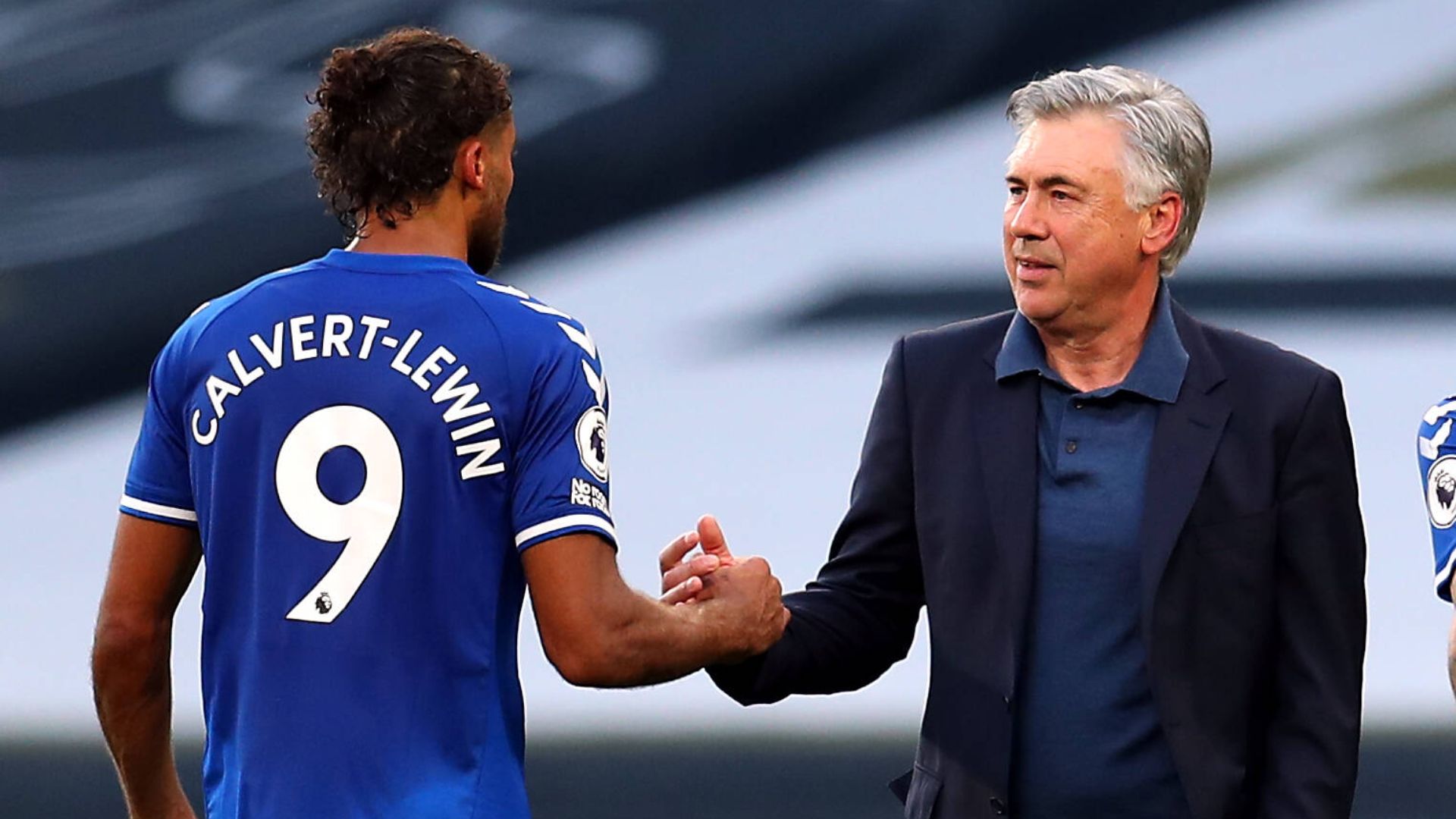 GER ONLY Dominic Calvert-Lewin Carlo Ancelotti Everton 13-09-2020