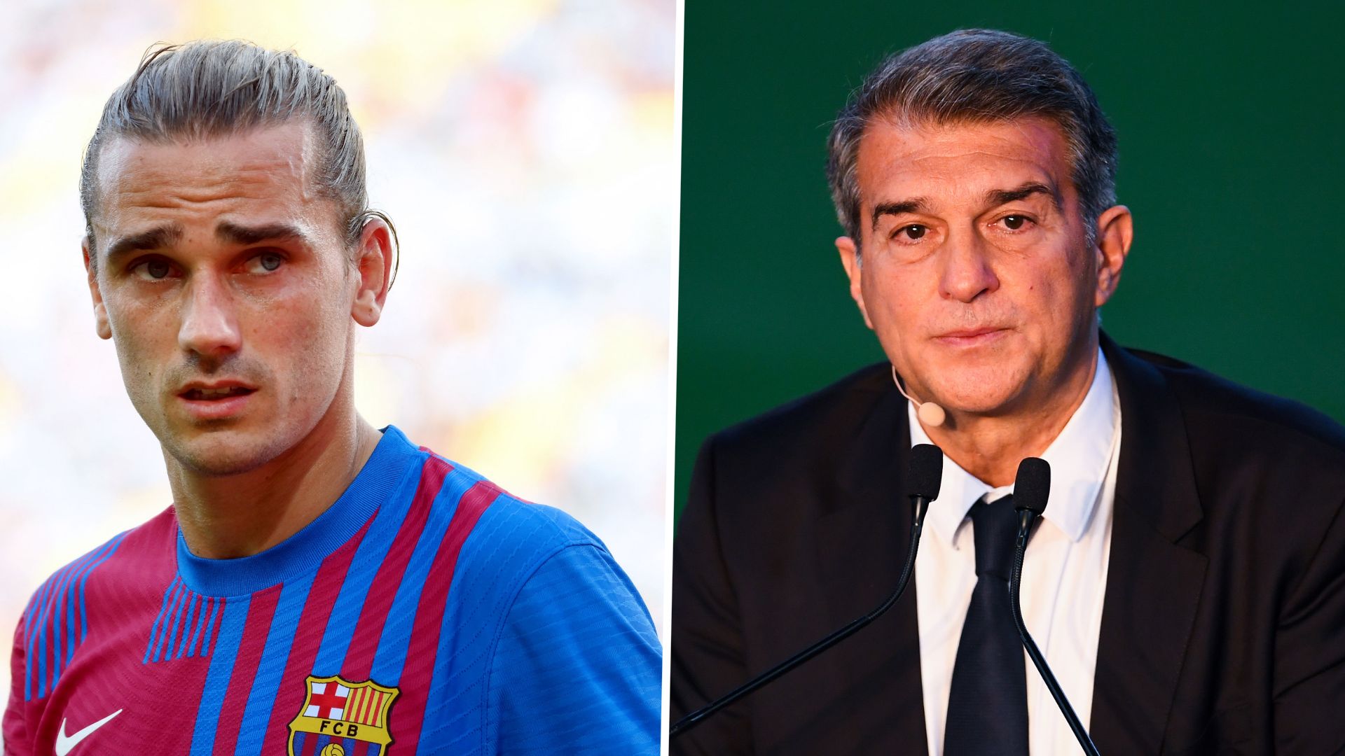 Antoine Griezmann, Joan Laporta GFX