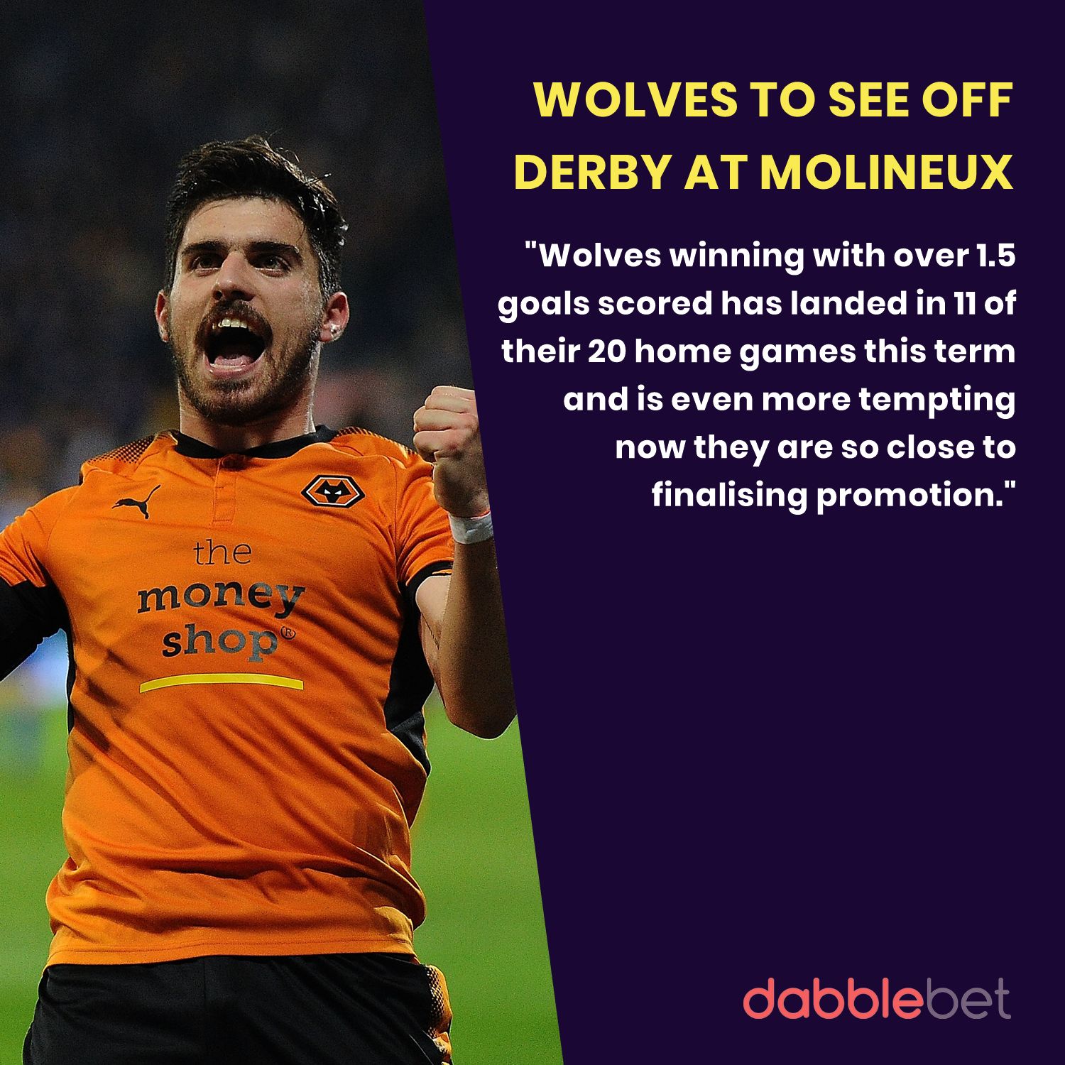 Wolves Derby graphic