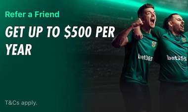 bet365 referral bonus