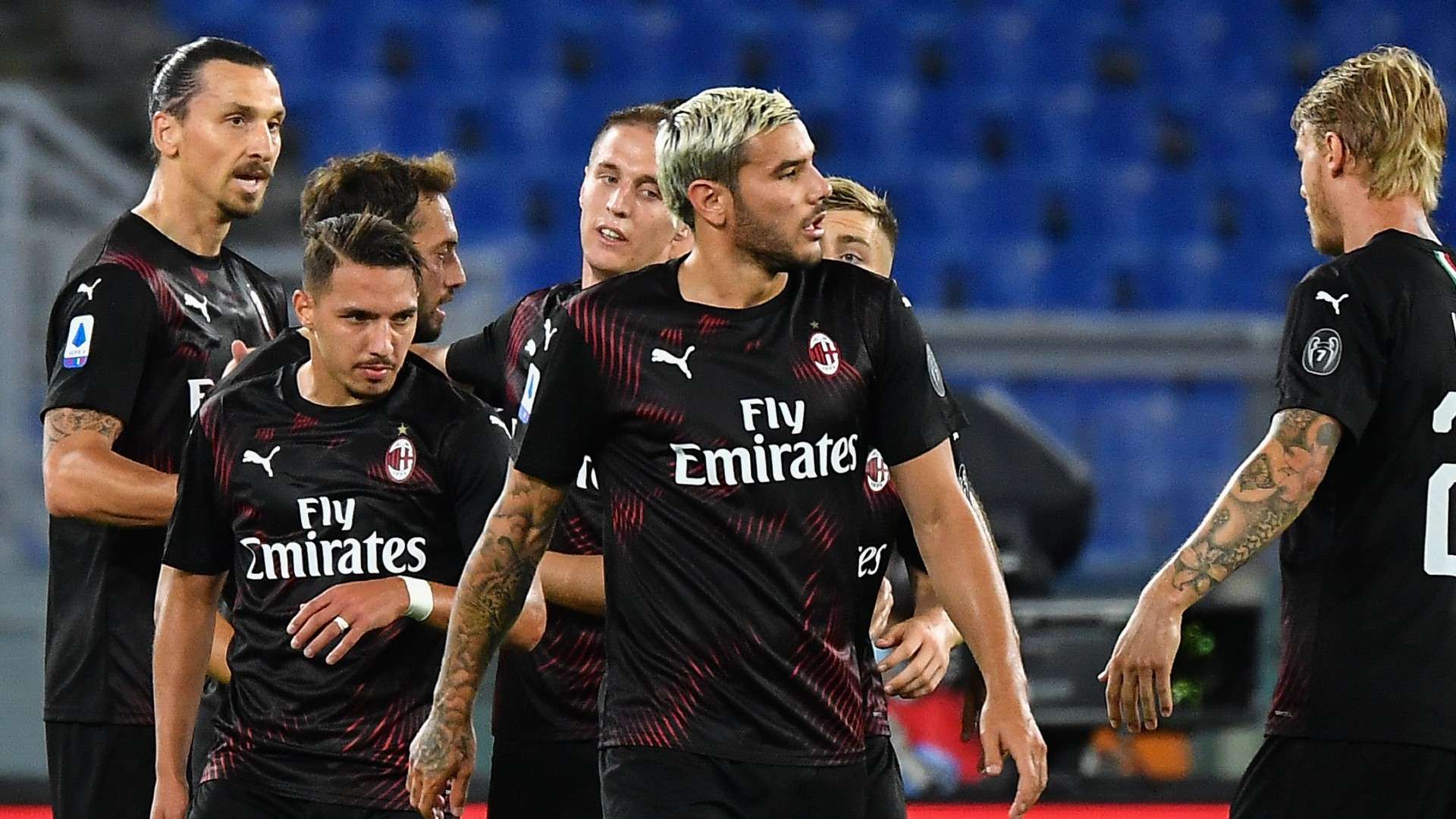 Ismael Bennacer, Zlatan Ibrahimovic - AC Milan