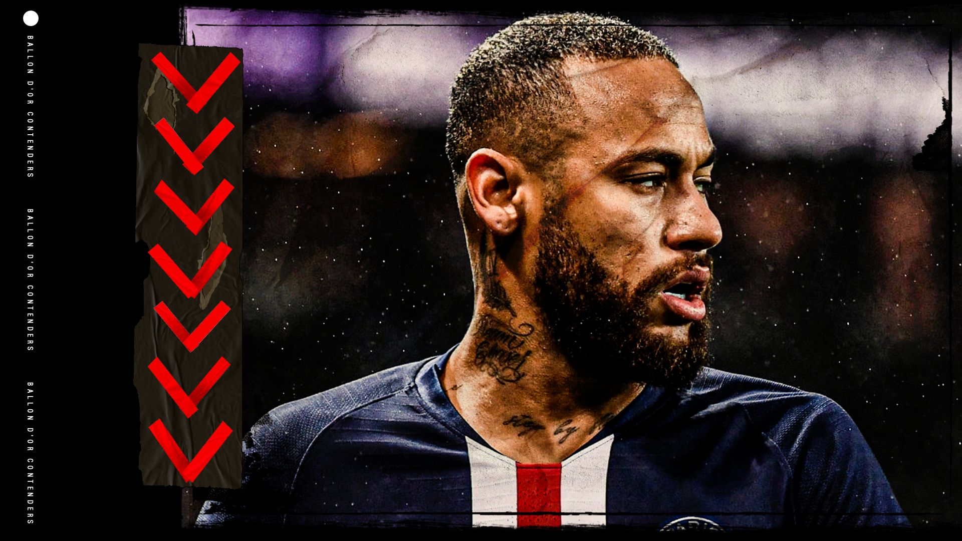 Ballon d'Or Rankings Neymar