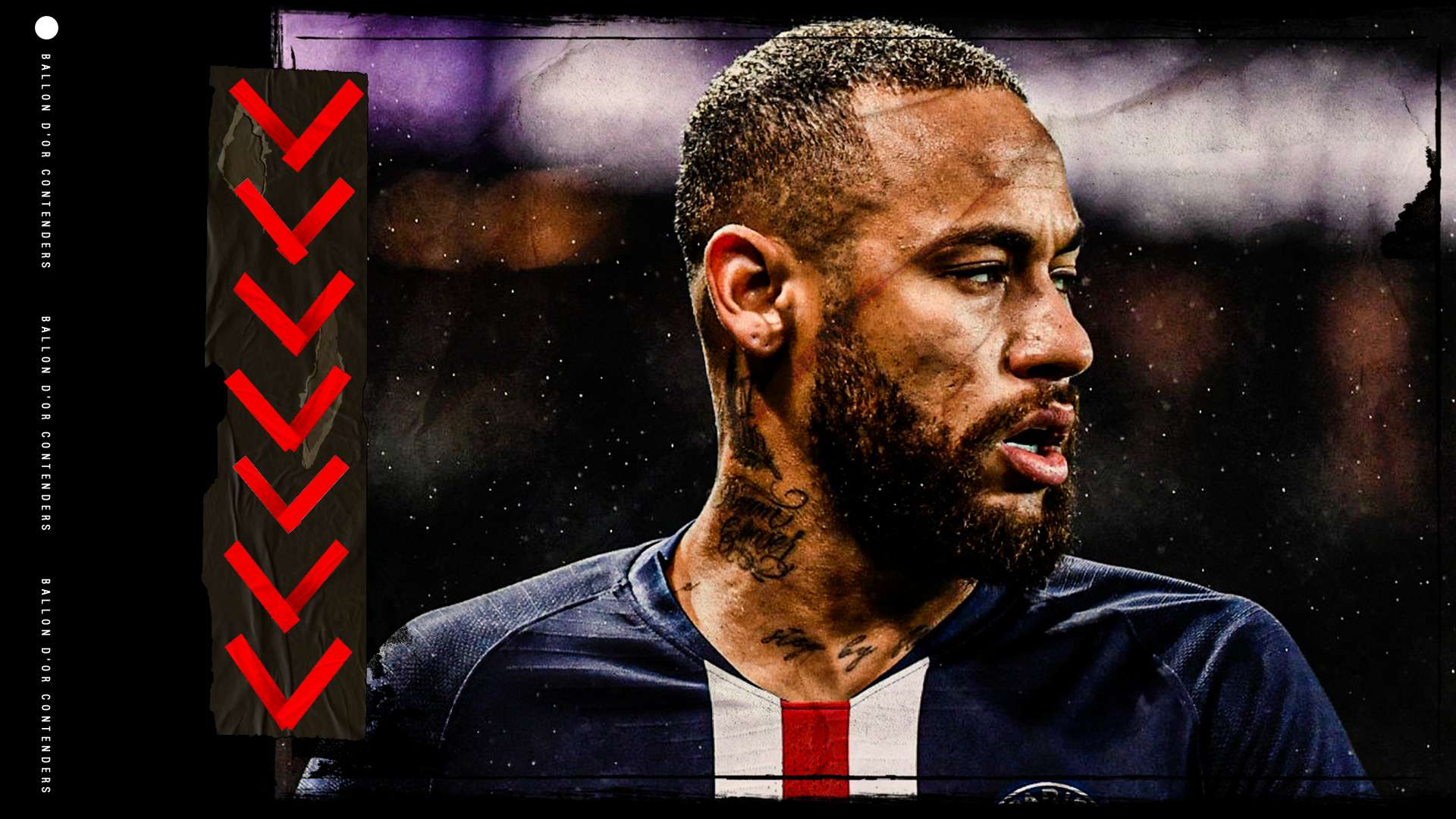 Ballon d'Or Rankings Neymar