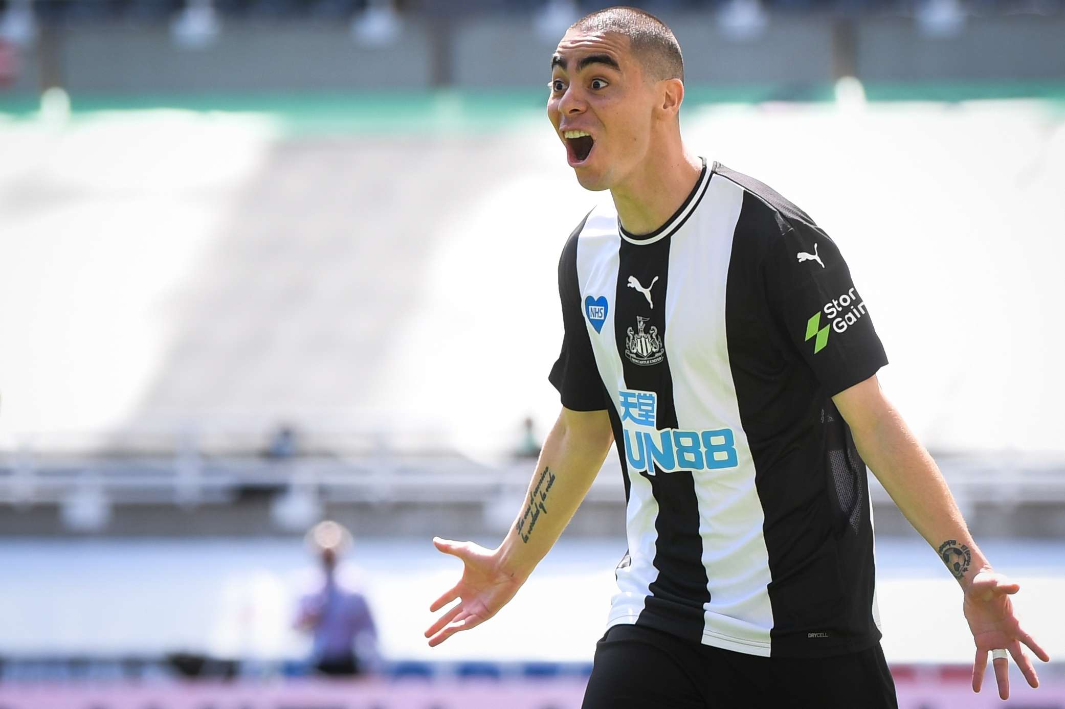 Miguel Almiron Newcastle United 2020