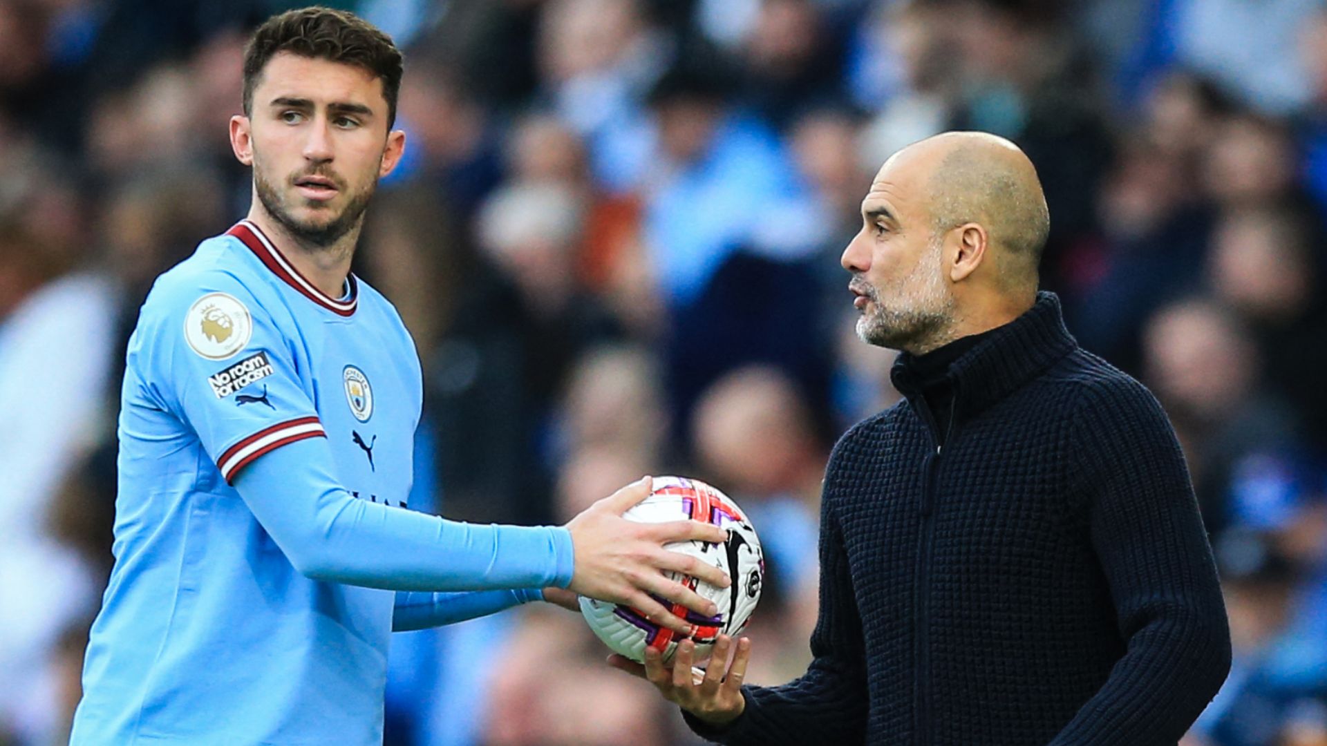 Pep Guardiola Laporte split 