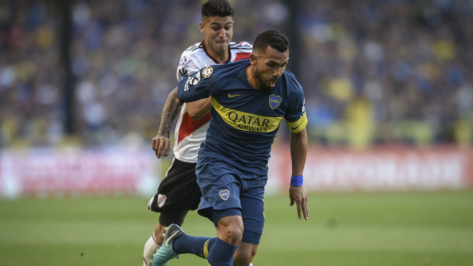 Tevez Boca River Superclasico Superliga 23092018