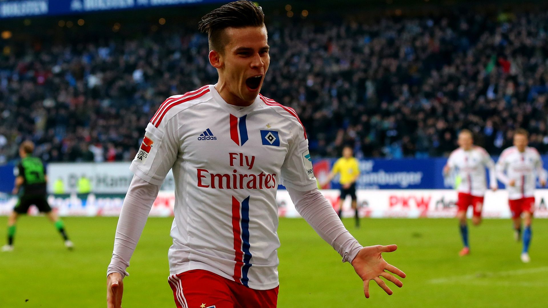 Zoltan Stieber Hamburger SV Bundesliga 22022015