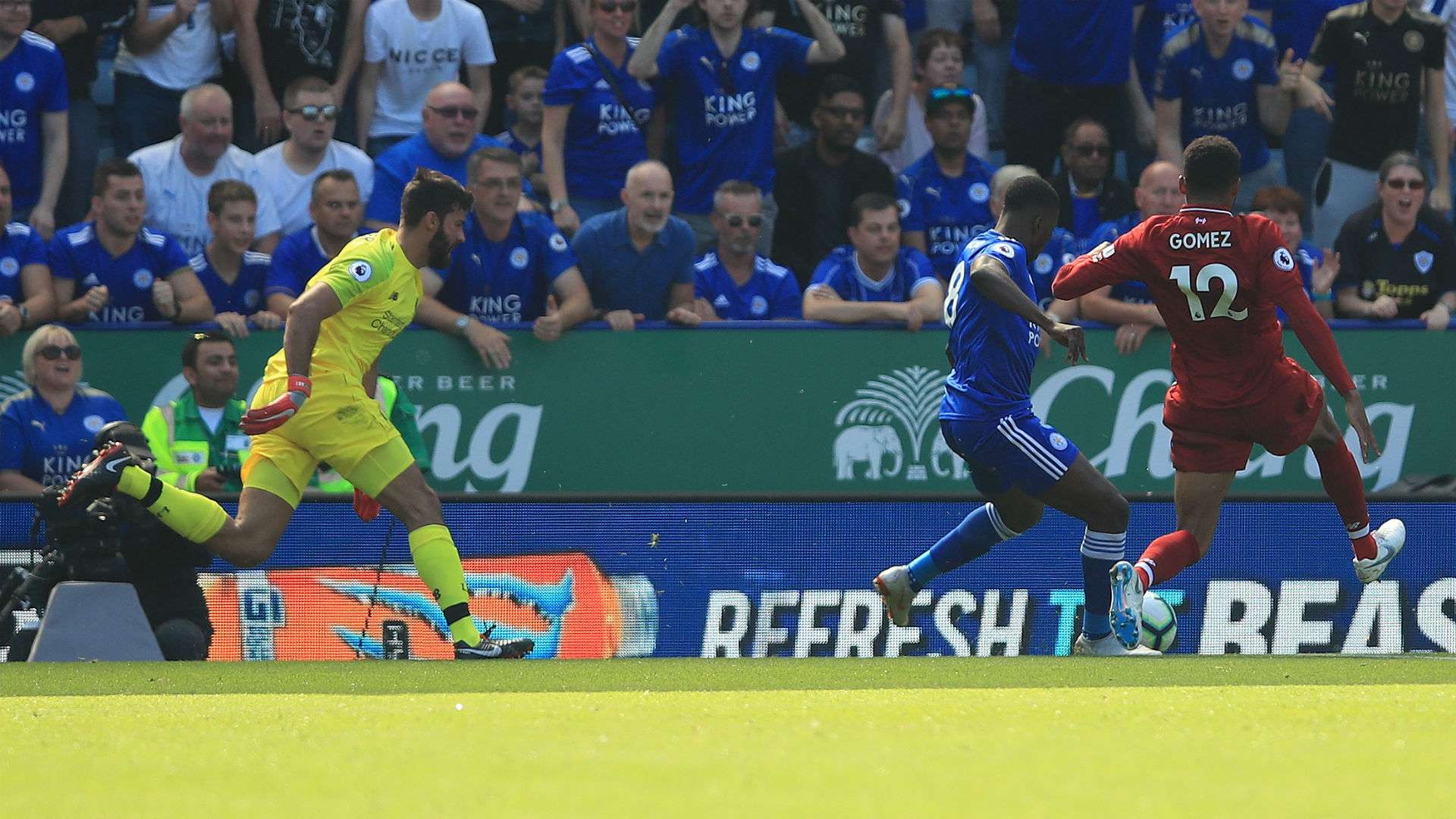 Alisson Liverpool Leicester 2018-19