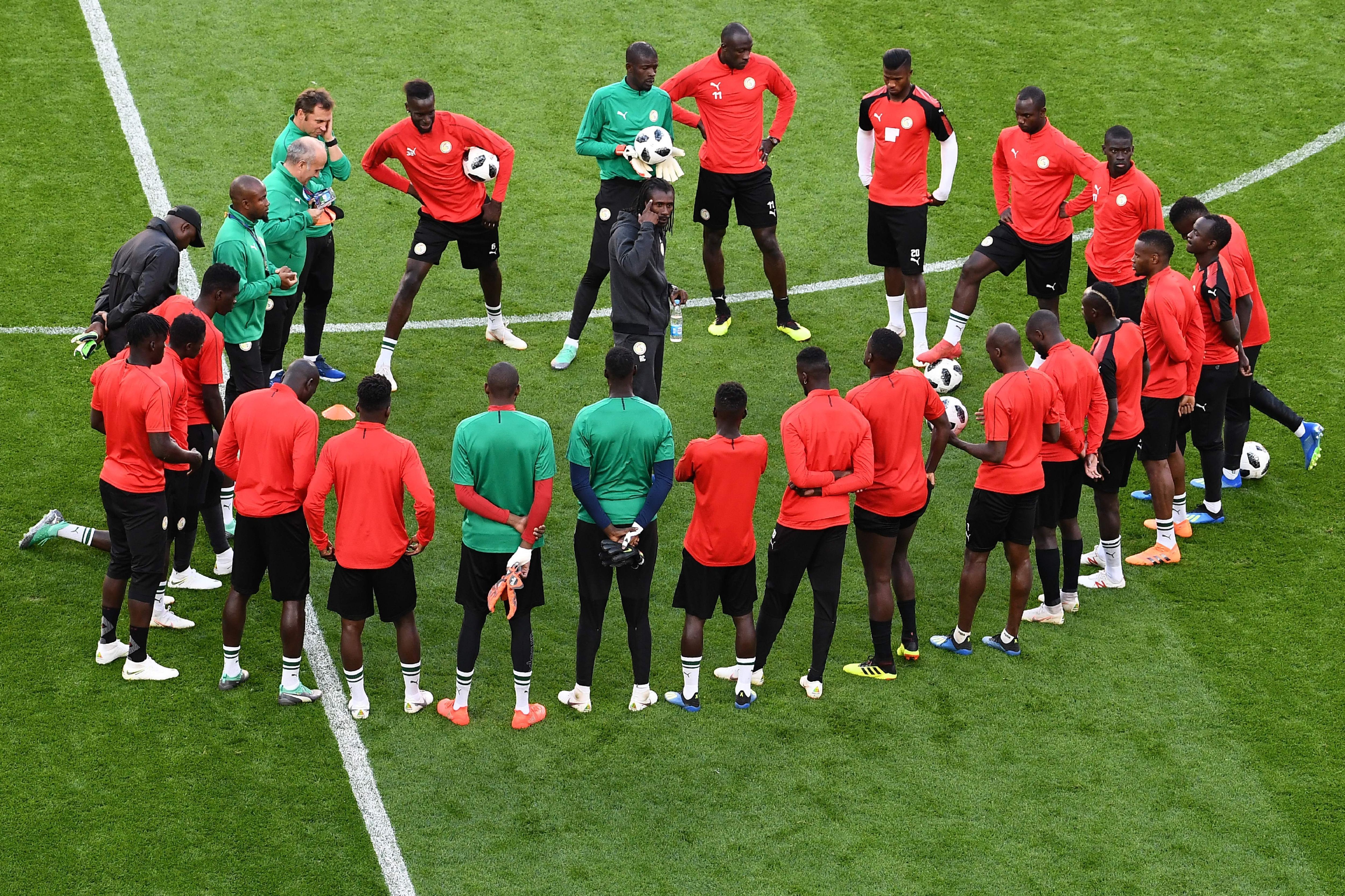 Treino Senegal 2306