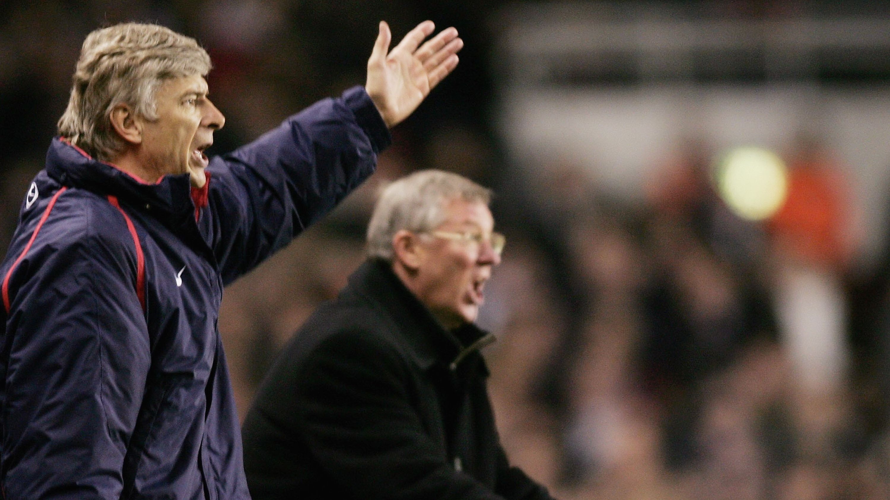 Arene Wenger Arsenal Alex Ferguson Manchester United