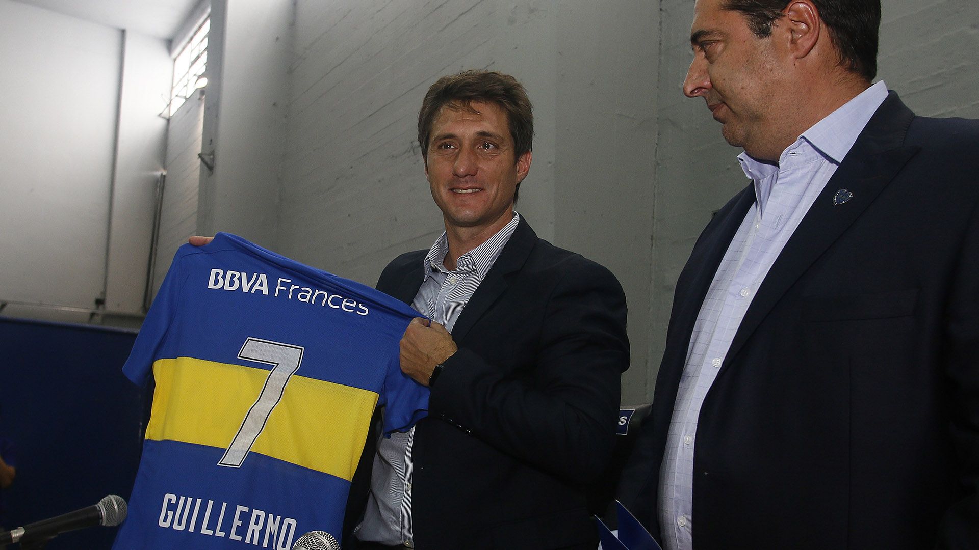 Presentación Guillermo Barros Schelotto Boca 02032016