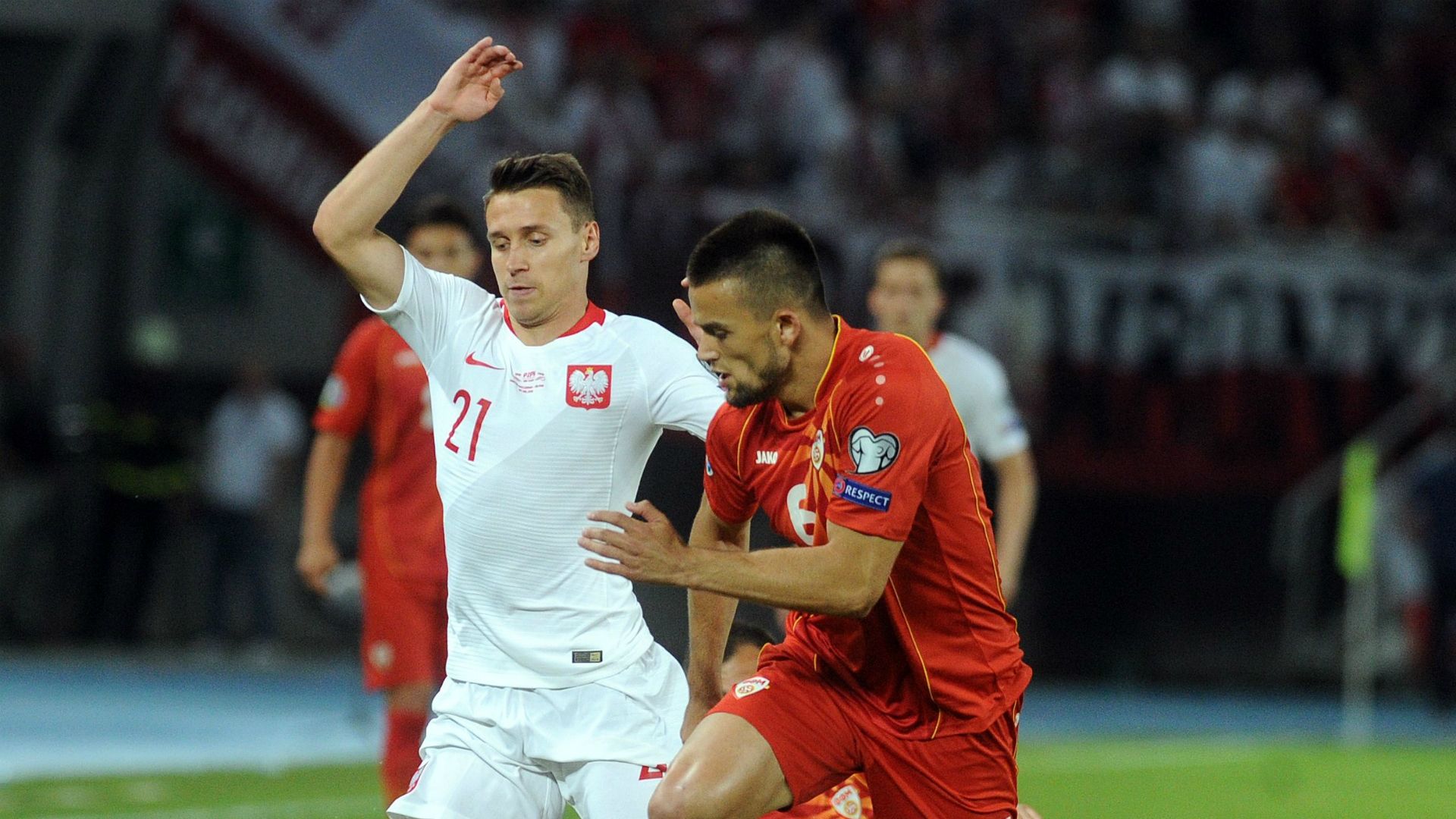 Macedonia Poland EURO 2020 Quali 06072019