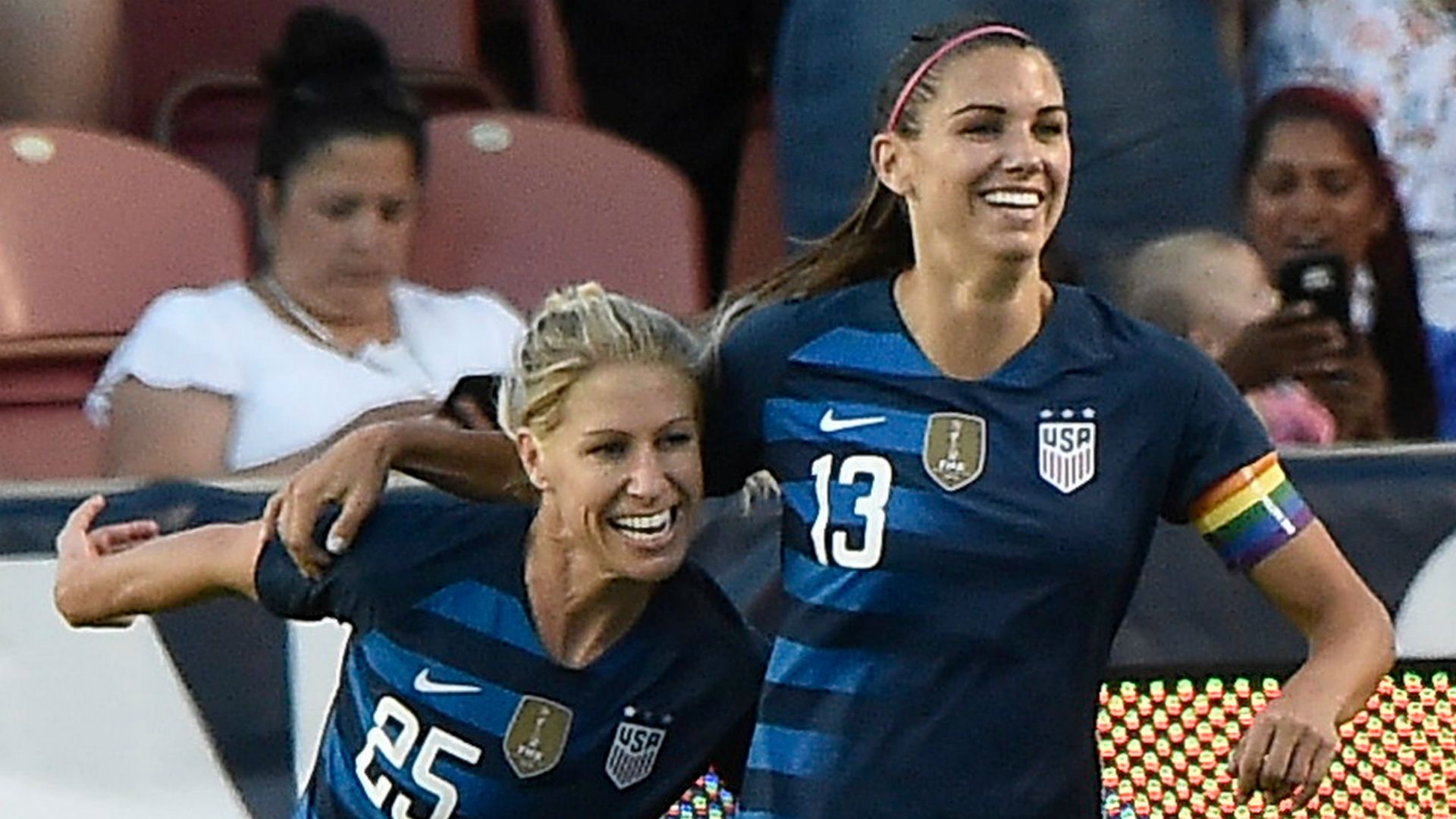McCall Zerboni Alex Morgan U.S. women's national team 2018