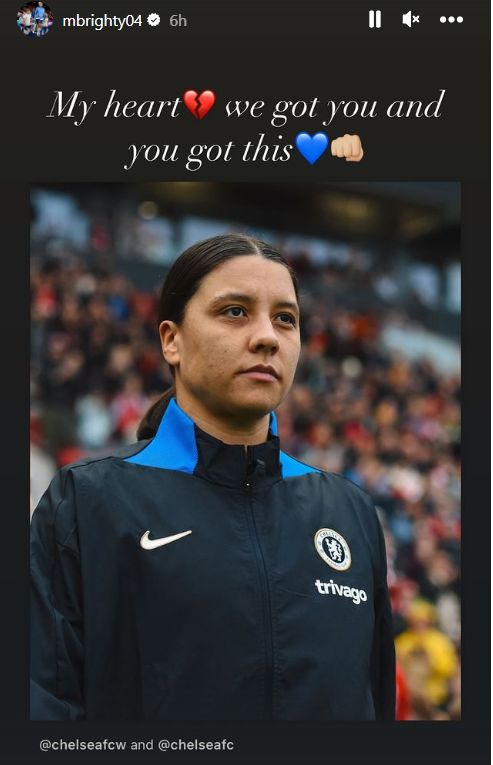 Millie Bright Sam Kerr 2024