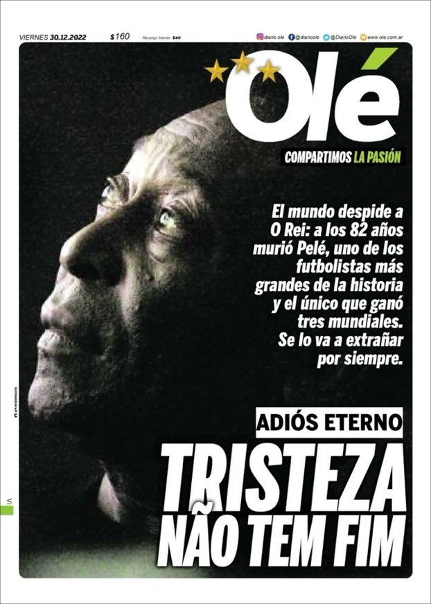 Capa Olé Pelé
