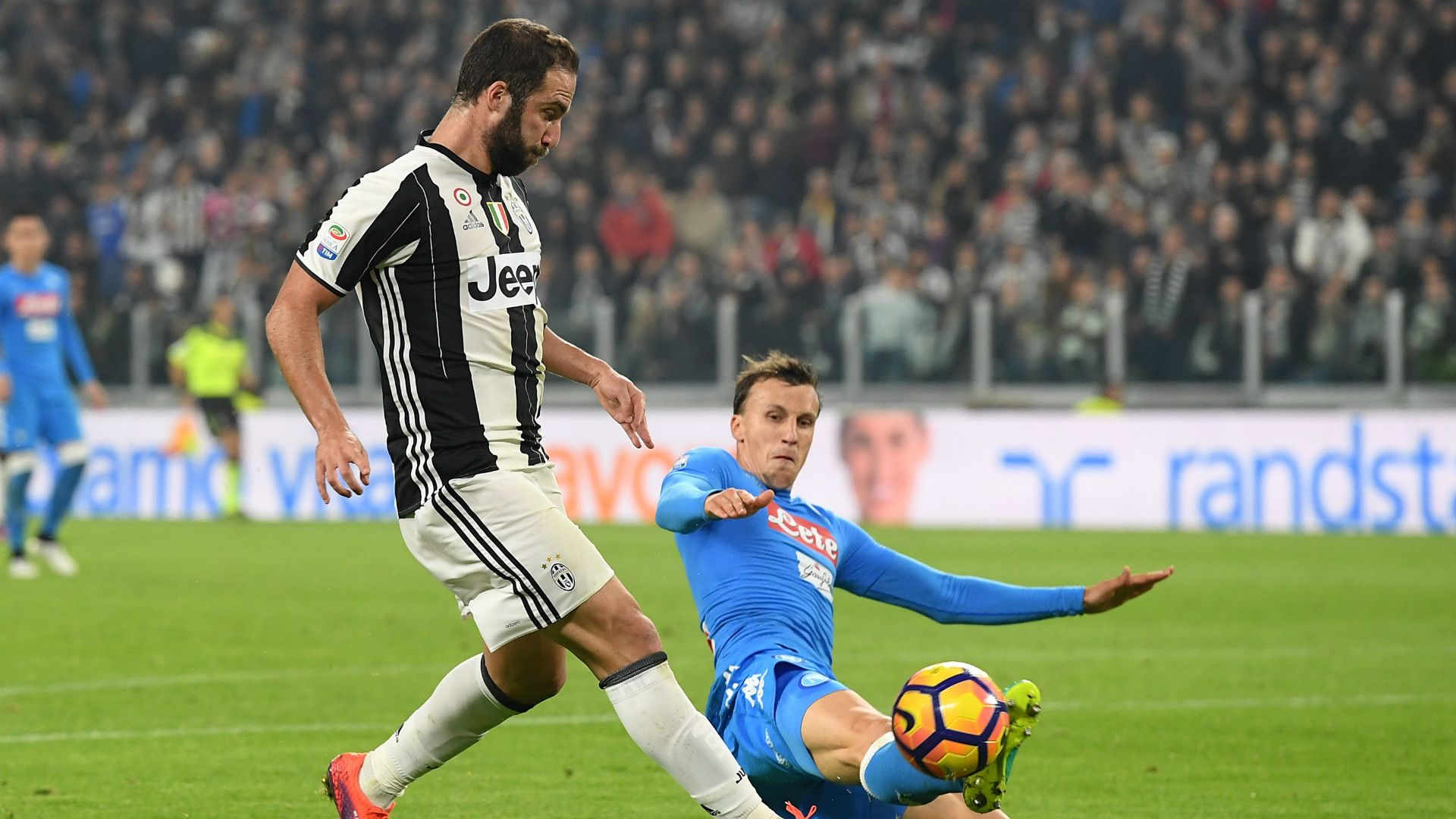 Higuain 2 Juve-Napoli