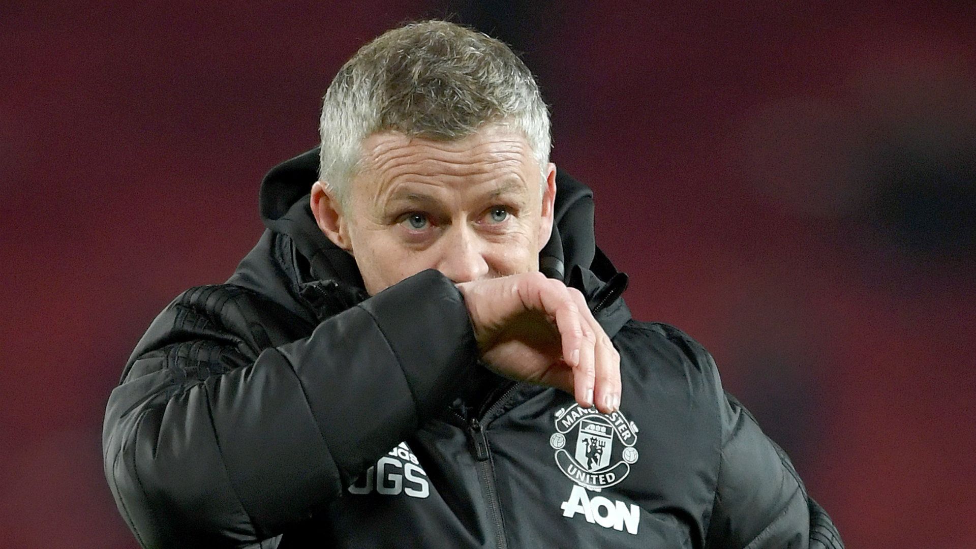 Ole Gunnar Solskjaer Man Utd vs Aston Villa 2019-20