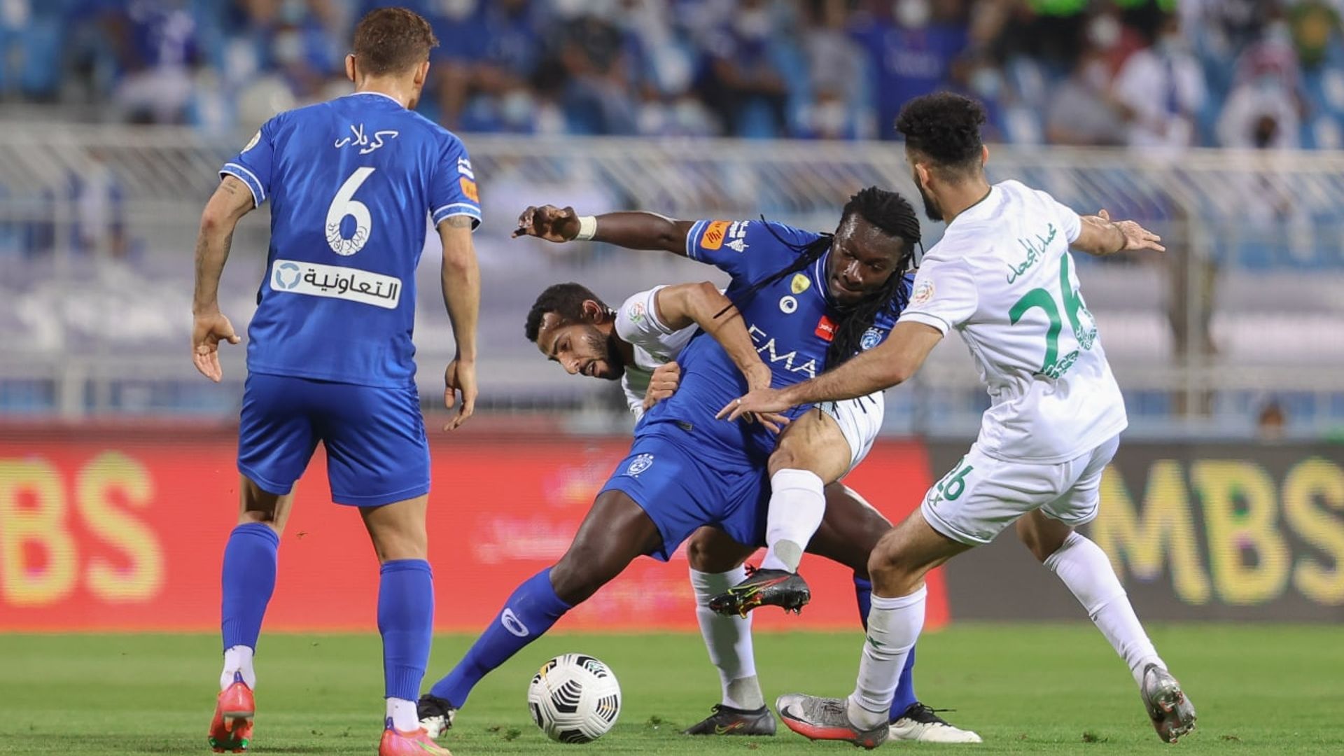 Bafétimbi Gomis Hilal Ahli SPL 29.10.2021