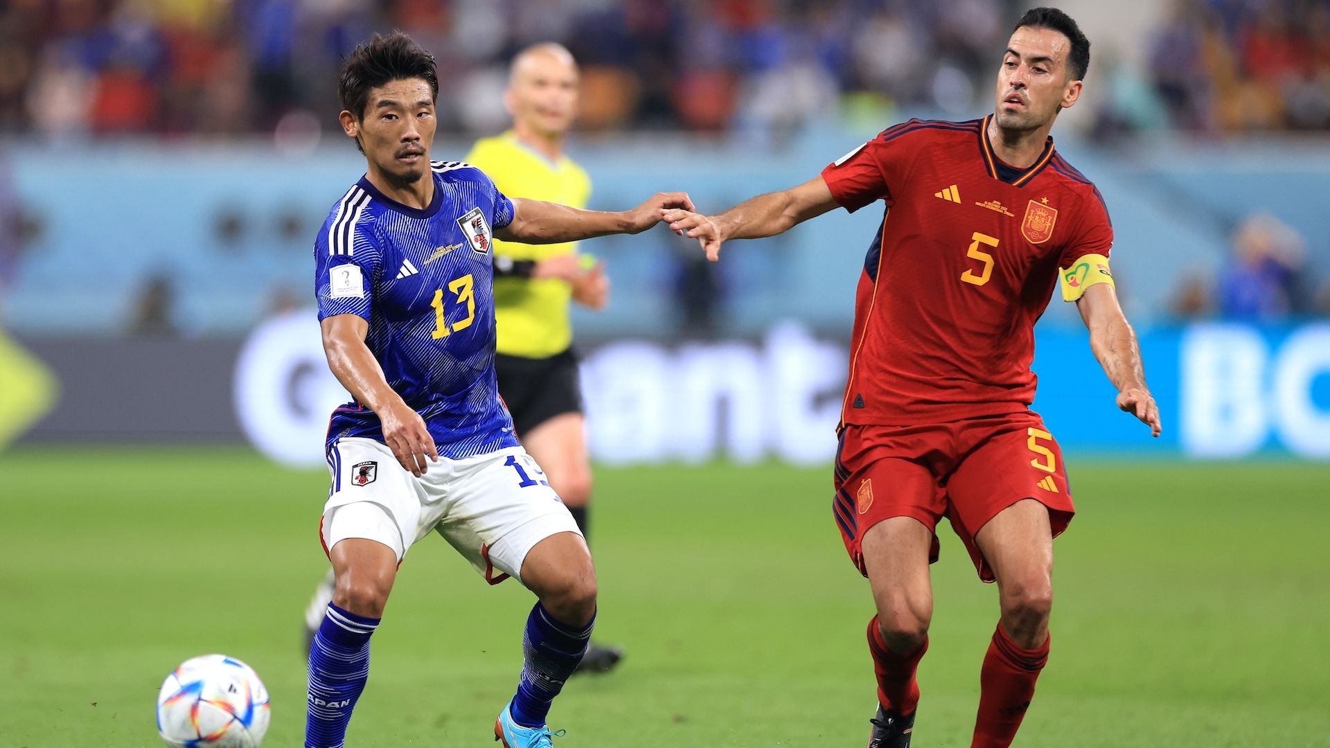 Busquets Morata Japan Spain World Cup Qatar 2022