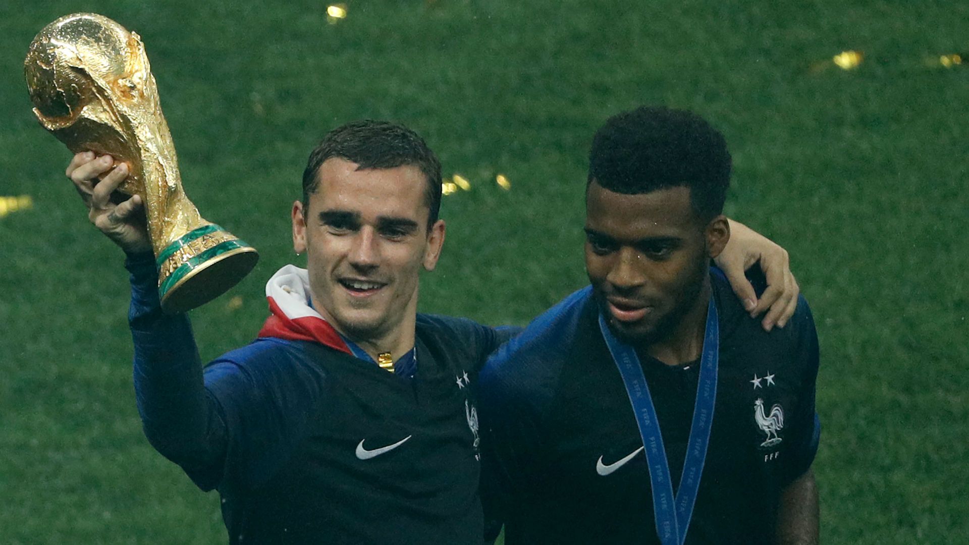 Antoine Griezmann Thomas Lemar France World Cup