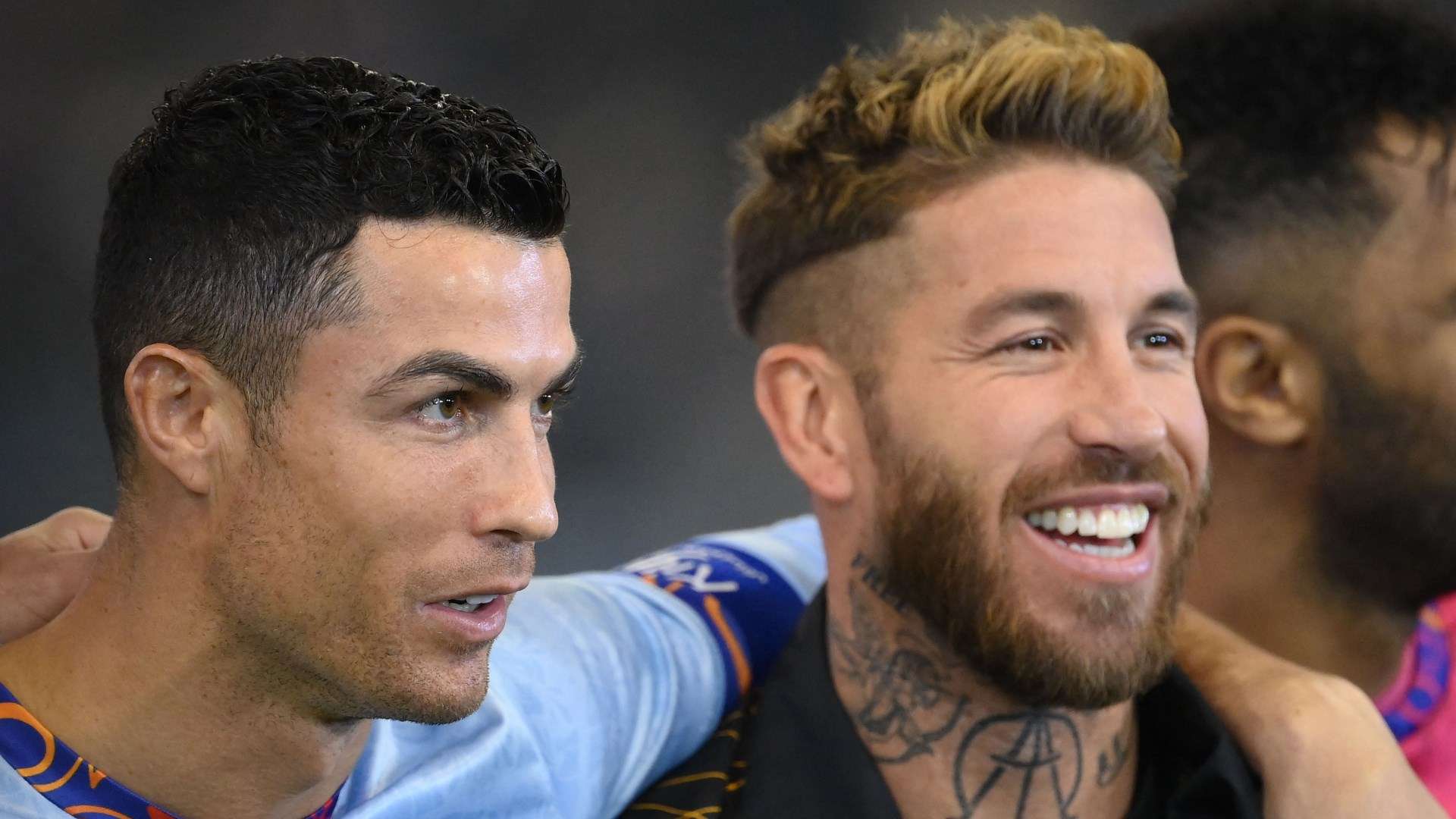 Cristiano Ronaldo and Sergio Ramos