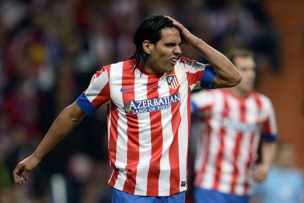 Radamel Falcao, Real Madrid - Atlético Madrid